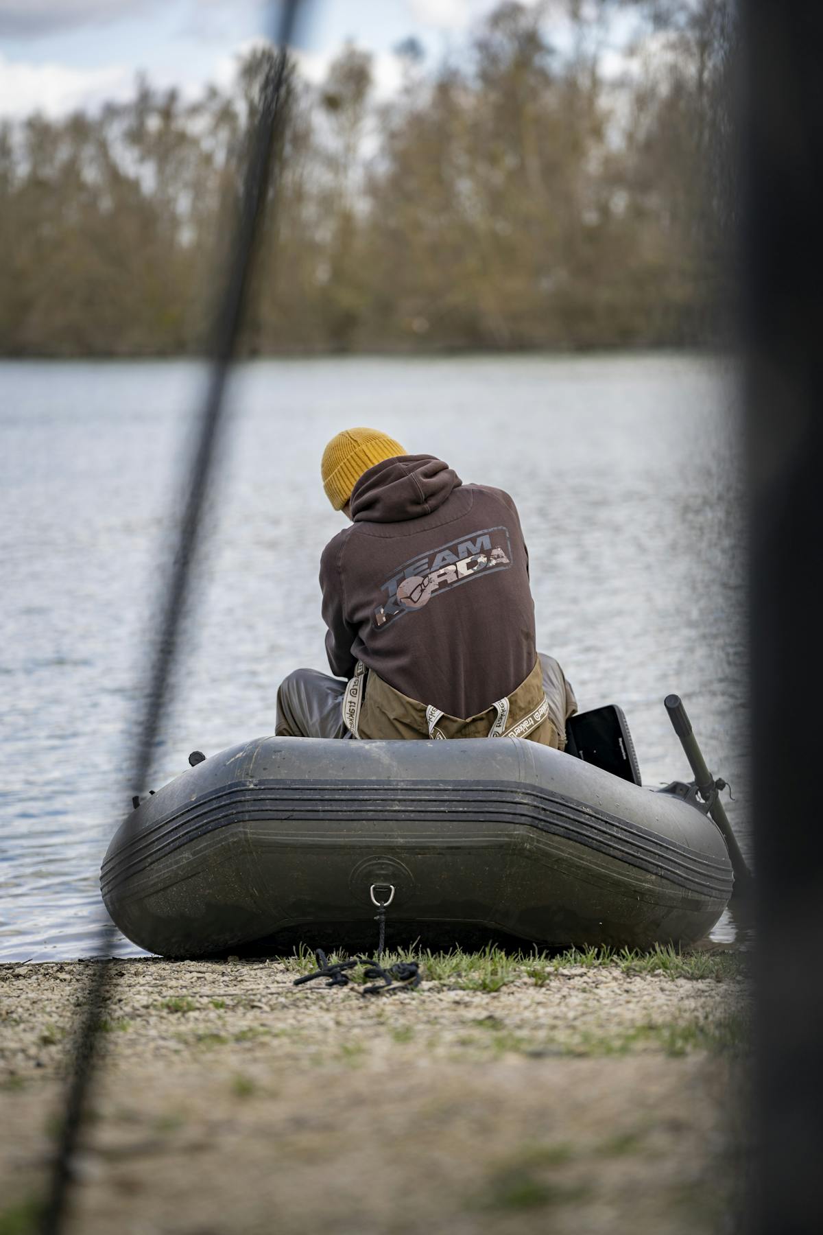 A Korda hoodie will keep you warm whether you're on the bank or out in the boat