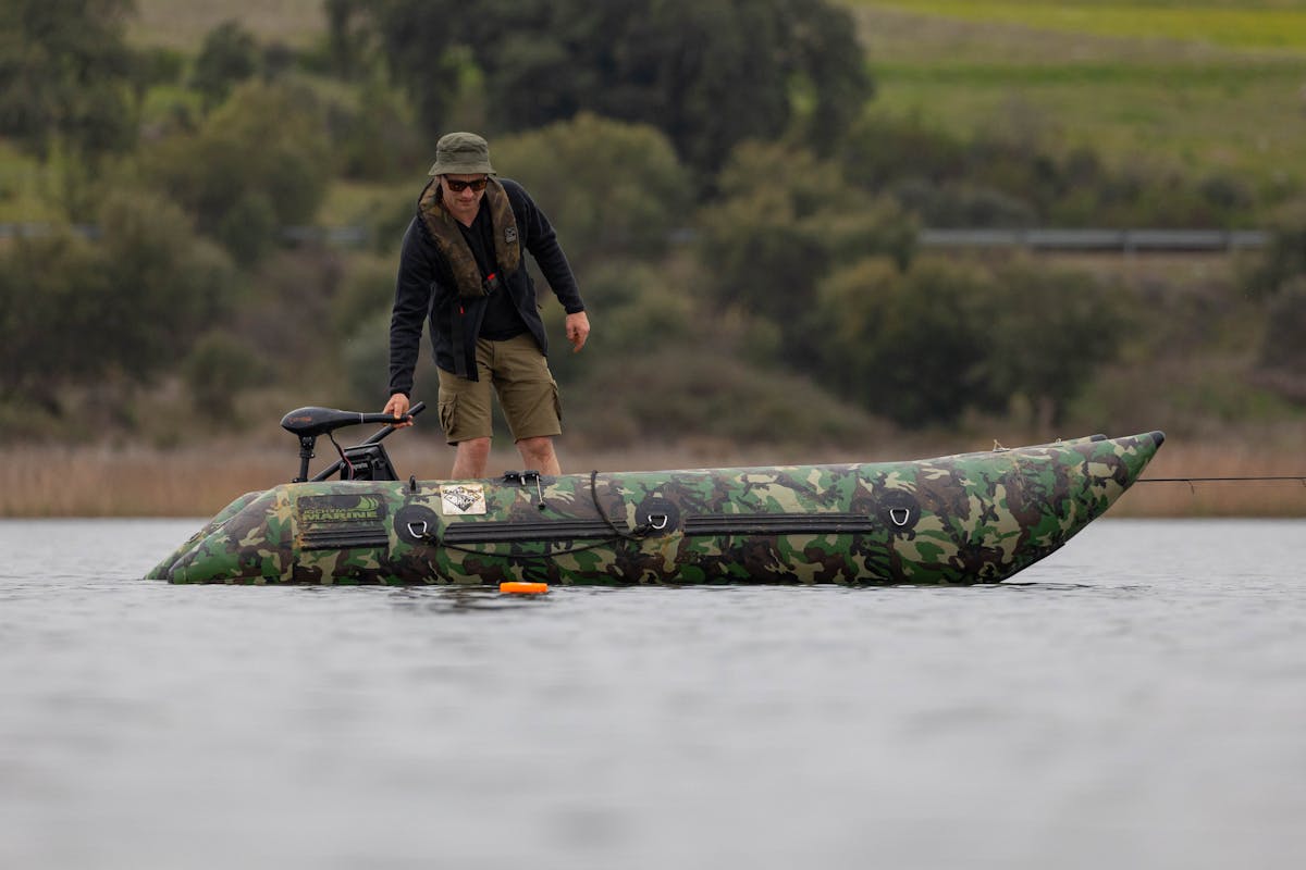 Carp fishing from a boat enables you to be really accurate with your baiting and rig placement, once you have found a spot to fish on