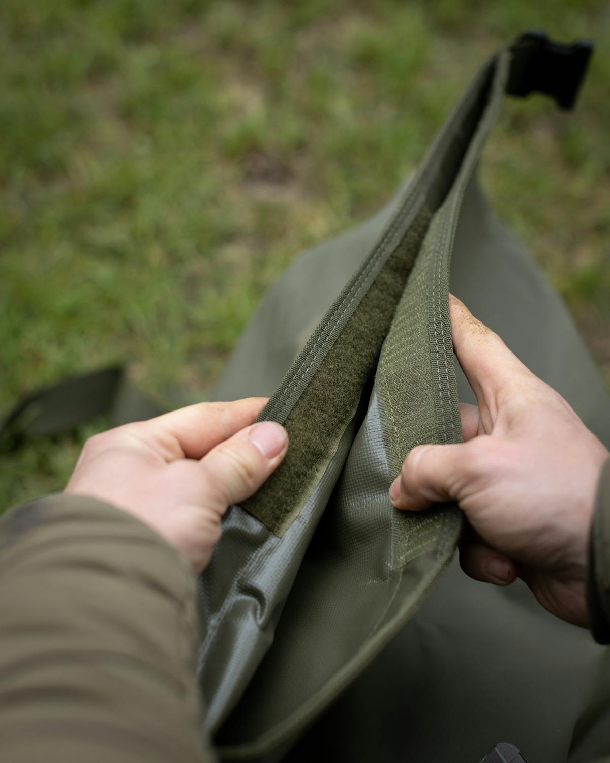 High quality kit bag made from waterproof fabric - watertight roll top duffle bag and dry bag are part of the range