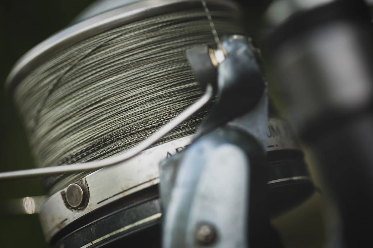 Braided main line such as SUBbraid is a popular choice and helps to cut through weed