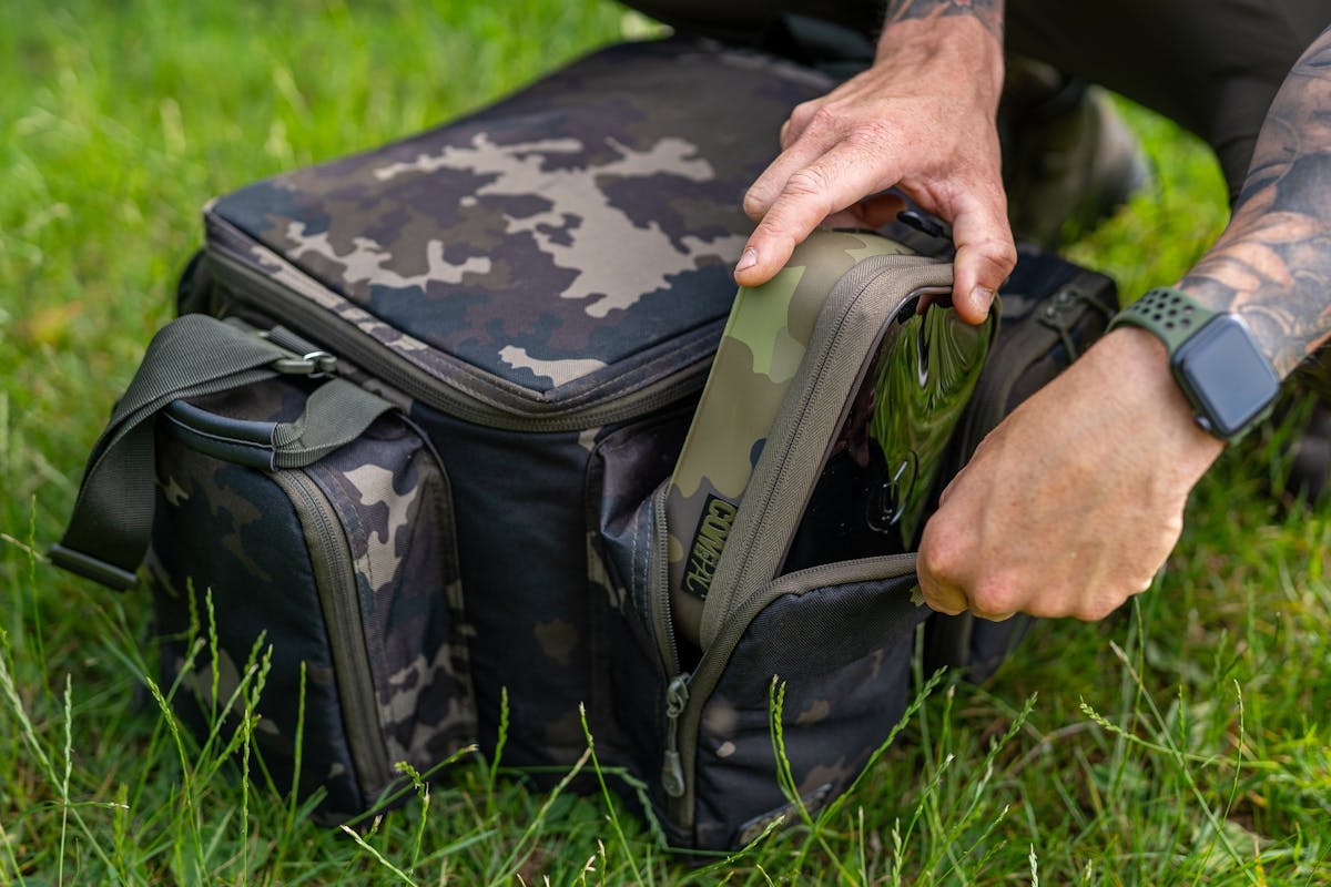 Four external pockets are just the right size to take a Compac EVA pouch