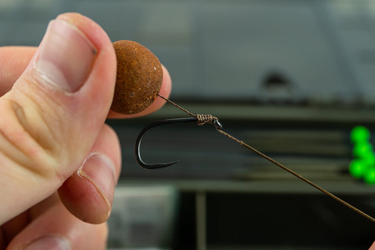 A standard knotless knot bottom bait rig is about as simple as you can get but it still catches fish