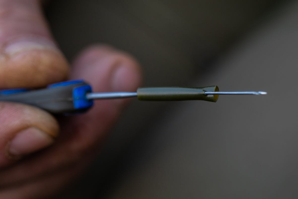 A line aligner style of set-up made the hook turn even more aggressively