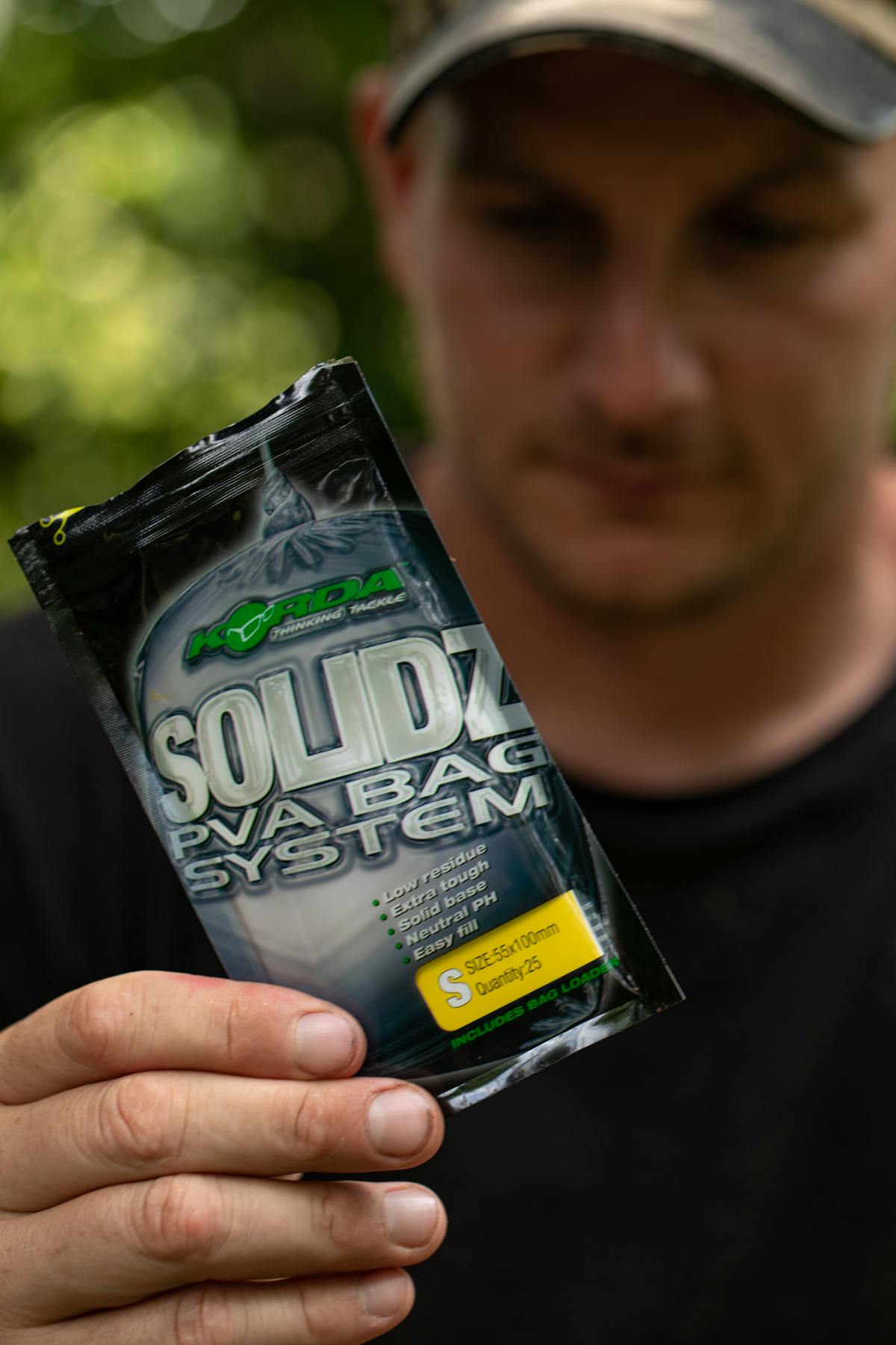 The Korda Solidz PVA bags come in the original format, as well as a slower melting variety that means you don't have to double bag when fishing in deep water or at long range