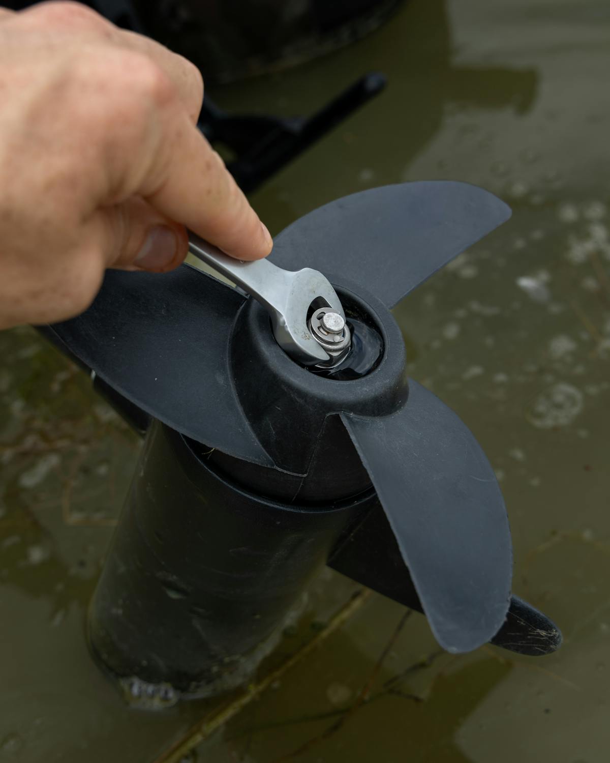 Tools like a spanner and screw driver are essential to have on the boat with you