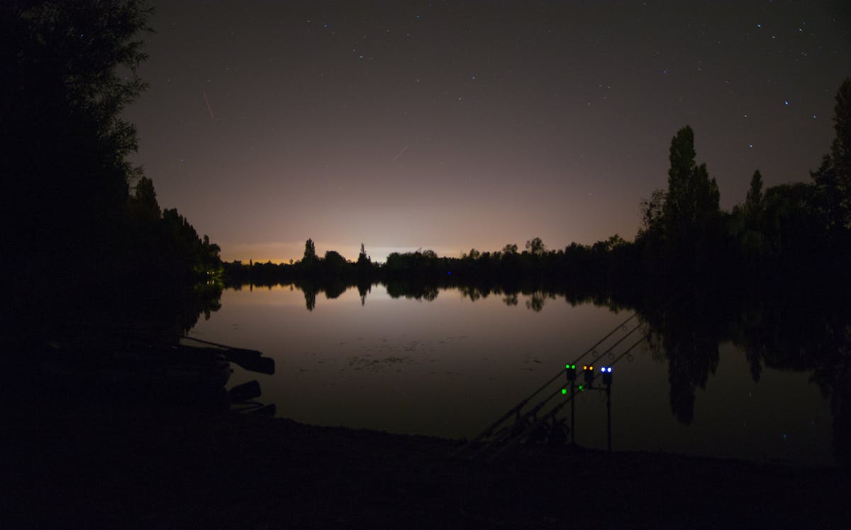 Far bank markers, that you can see after dark, give you something to line up with when casting