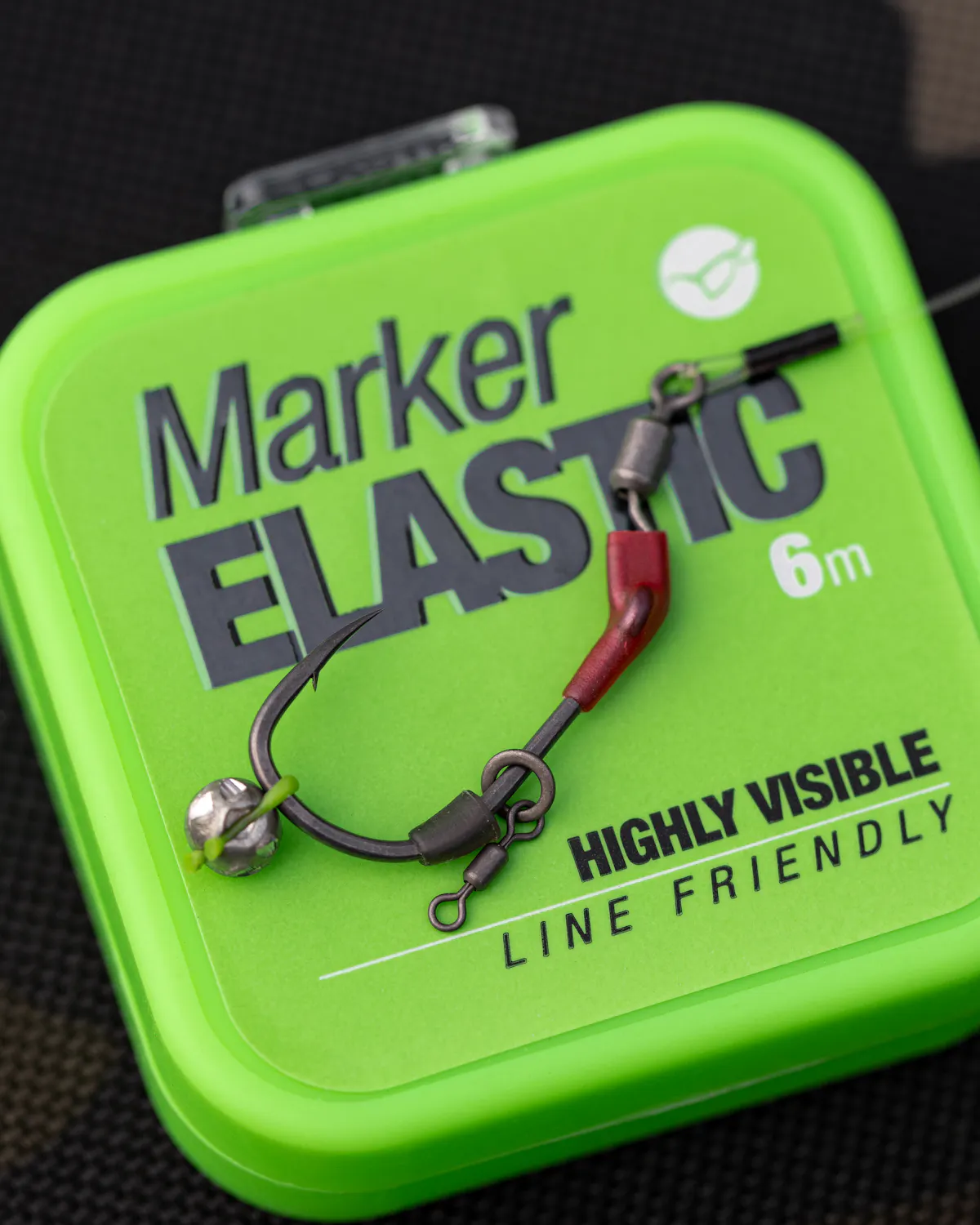 When Danny first started playing around with a shot on the hook, he was attaching it via Marker Elastic or Bait Floss