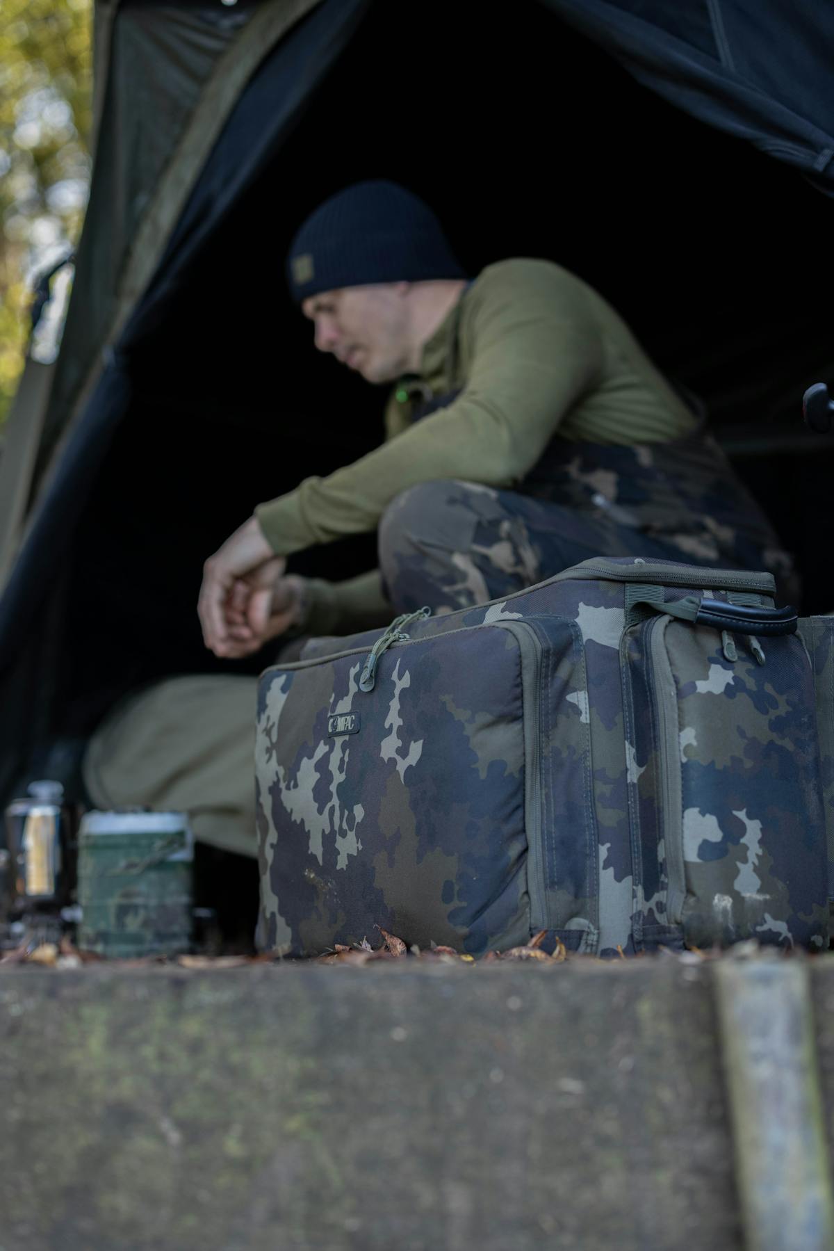 The Front Bag can be used like your normal fishing carryall