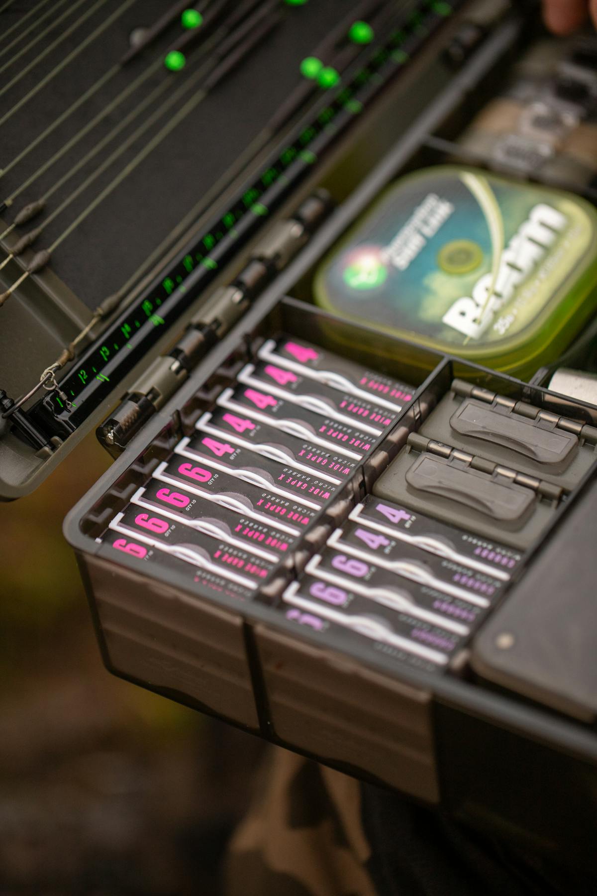 The Tackle Box Large has loads of space for hook boxes, hook link spools, rig tools and all sorts of other tackle