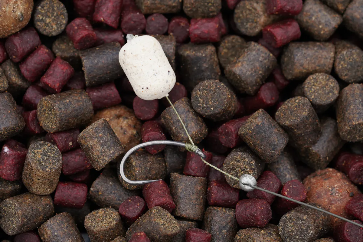 Even when you aren't using a pop-up, still add a shot or putty to the KD Rig as this has the advantage of making the hook turn and drop into the bottom lip