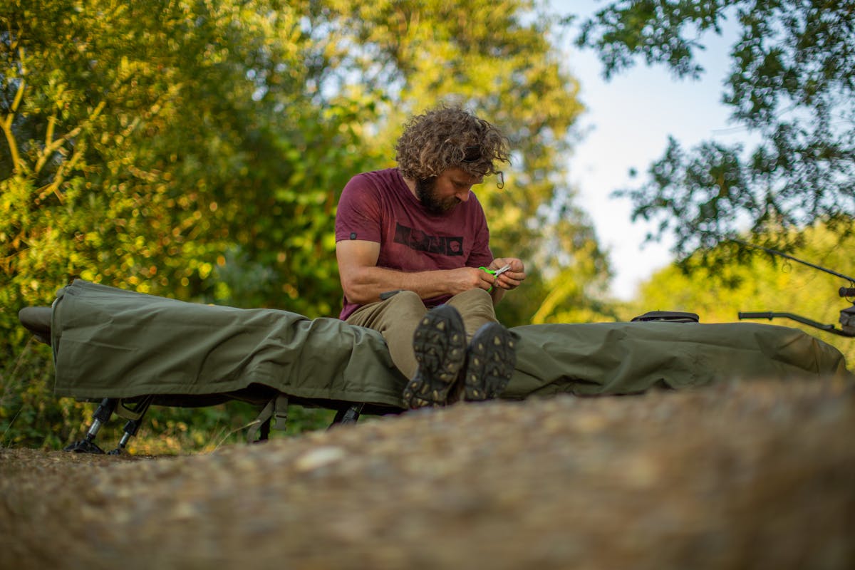 DRYKORE is the perfect material for a bedchair cover, especioally when sleeping under the stars in the warmer summer months