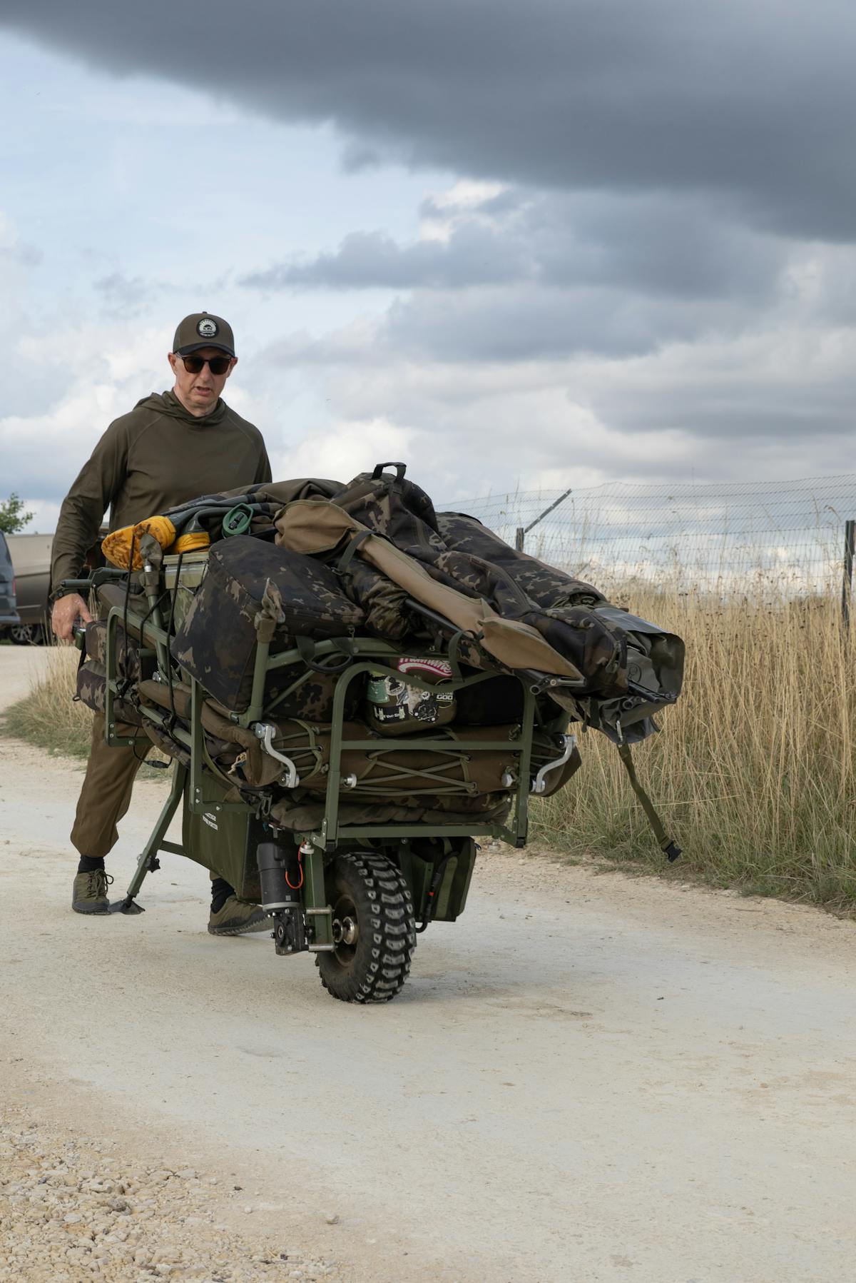 Stay one step ahead of the carp and other anglers, by being ready to quickly move onto any signs of fish, this is a very important factor in Danny's fishing, and location and staying mobile can give him the edge
