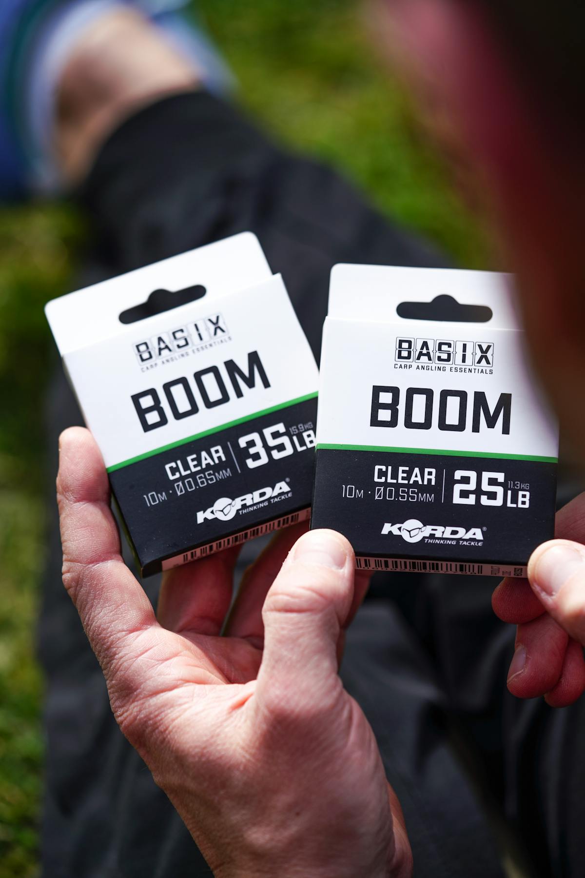 There is even a Basix Boom now available for rigs such as the Ronnie rig, and Danny Fairbrass used this hook link material himself whilst filming in Hungary