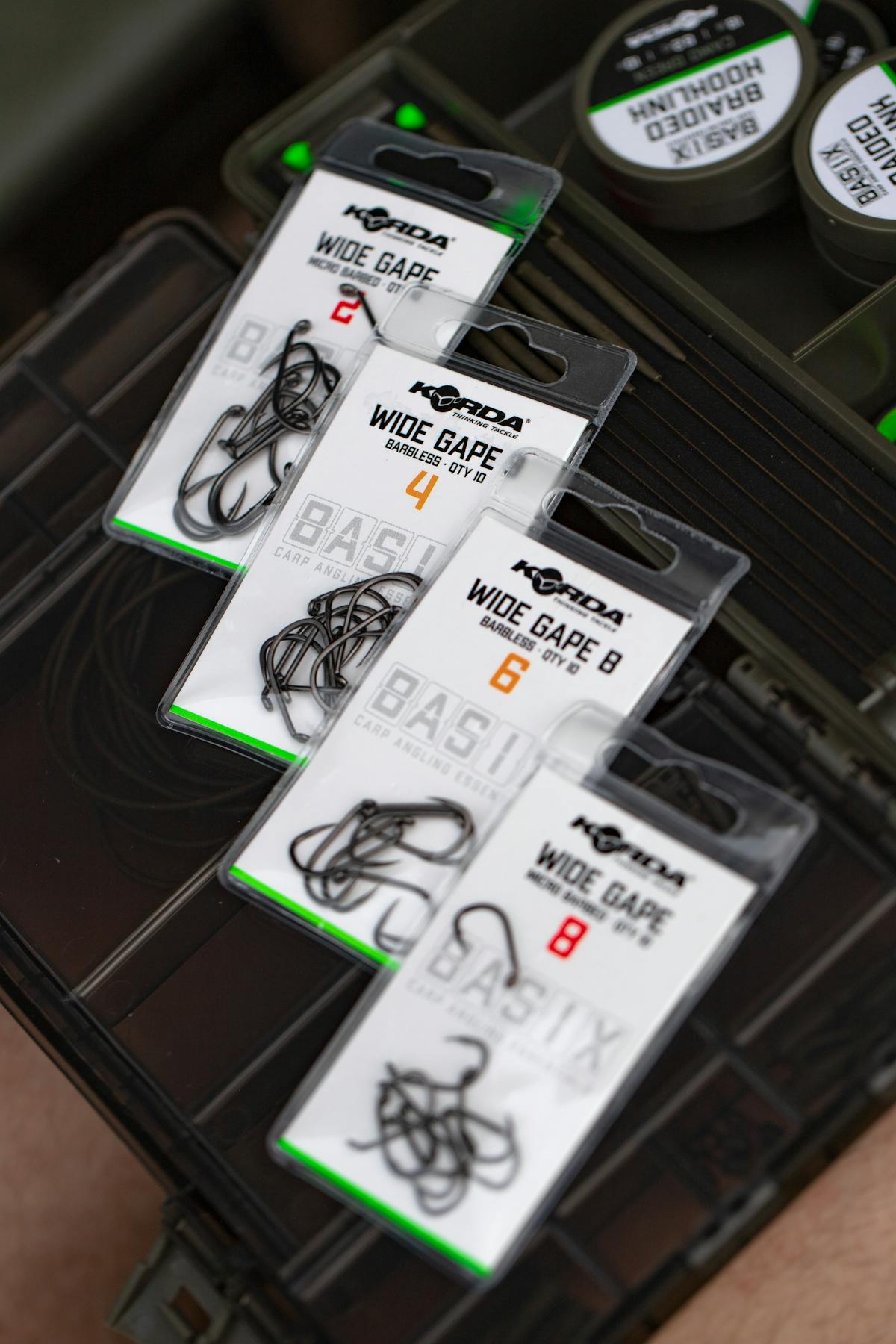 The Korda Basic range was designed to provide high quality products at a more affordable price