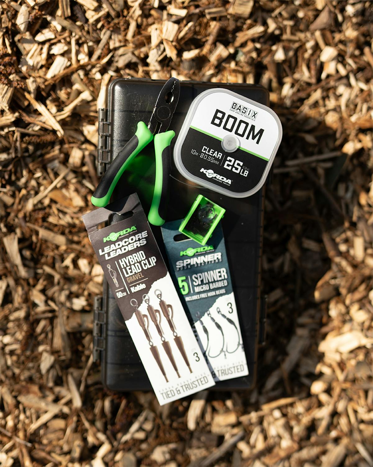 All of the Basix items of tackle are fully compatible with the rest of the Korda range