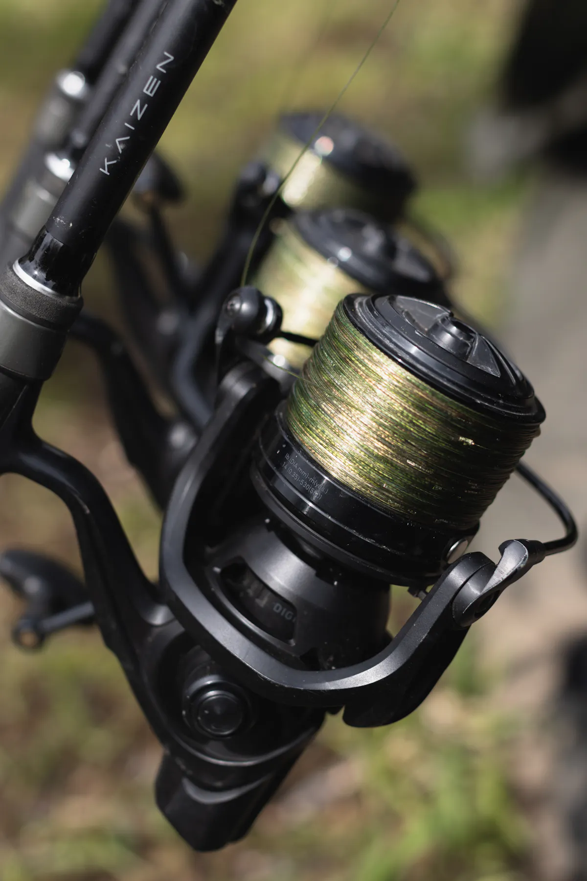 Braided main line transmits any movement back to you far better than nylon will do
