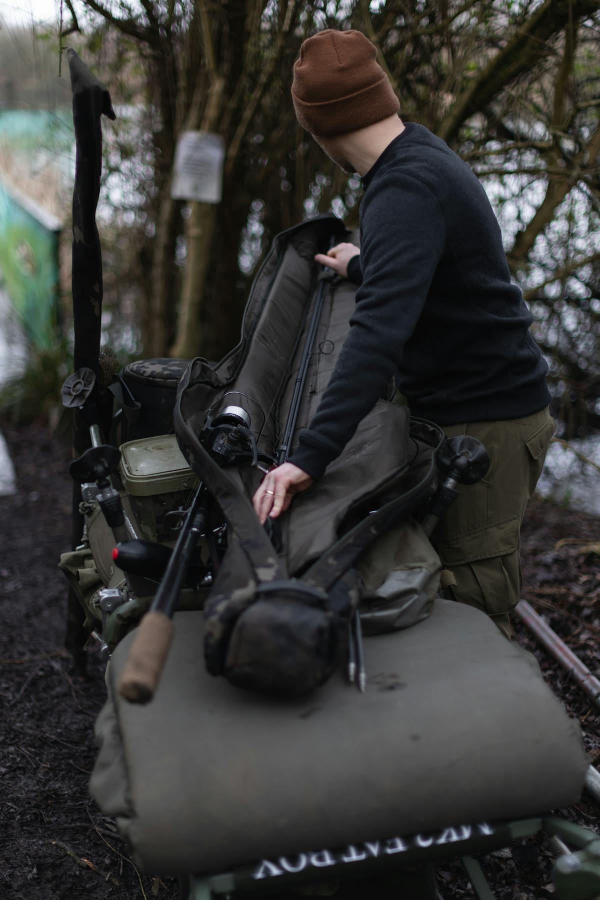 Having your rods all ready to cast out upon arrival in your swim, with the lead system and hair rig already attached, saves time