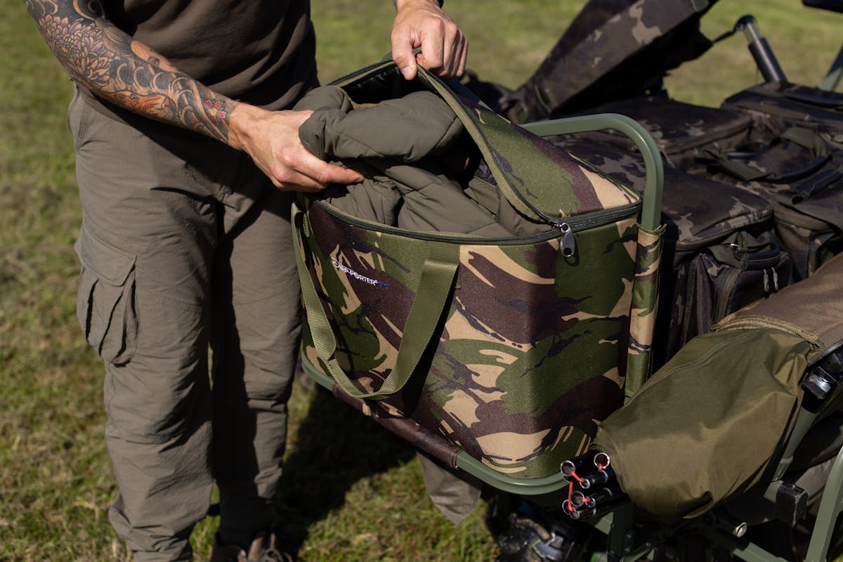 Purpose made barrow luggage adds extra storage space