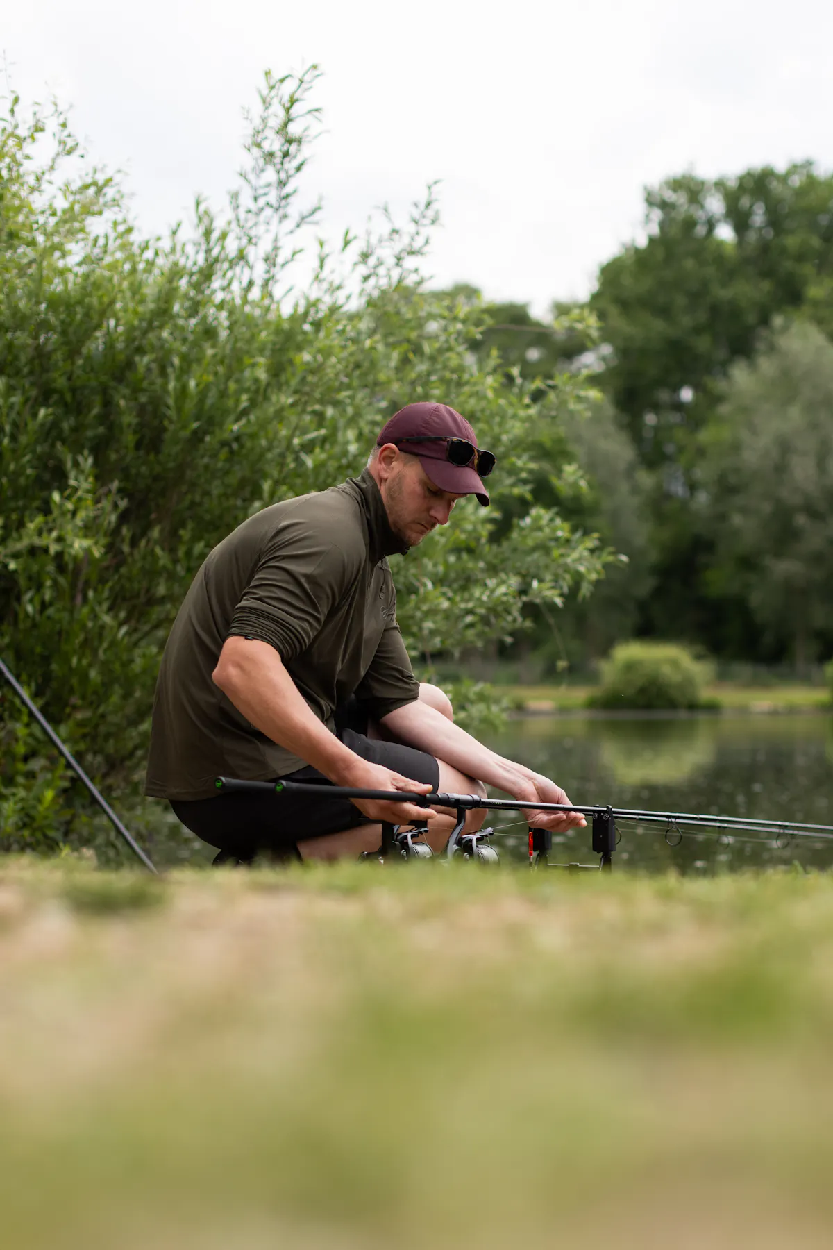 Multiple rods are what many carp anglers use, but it is possible to go and catch some carp with a single rod and reel
