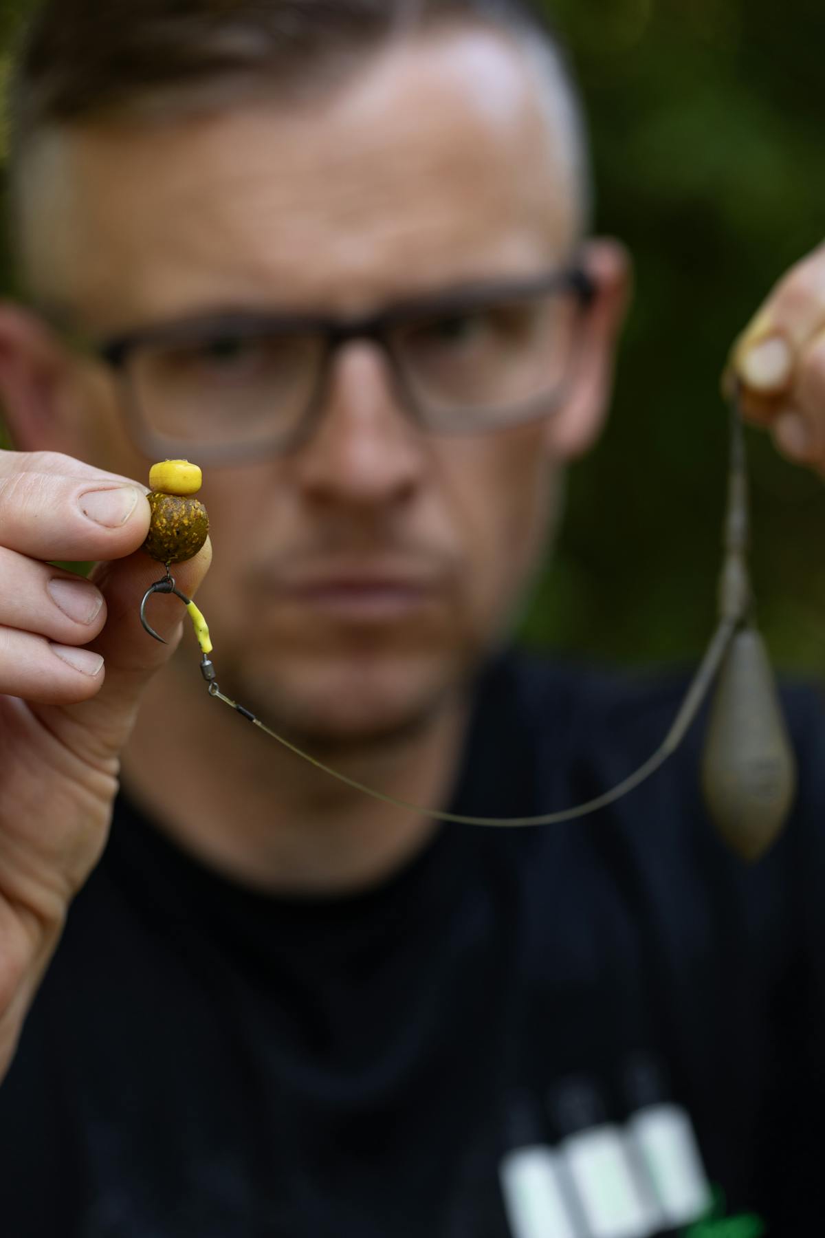 The Ronnie rig is very versatile and can be used as a pop up rig, or with a wafter or bottom bait
