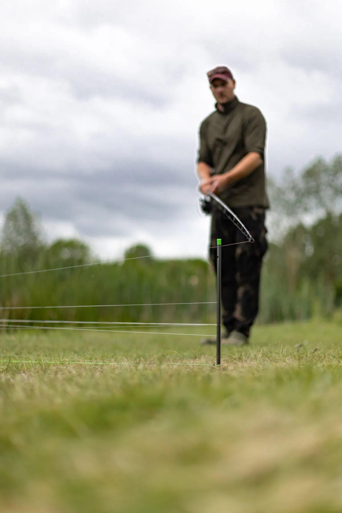 Distance sticks allow you to accurately cast the same distance every time