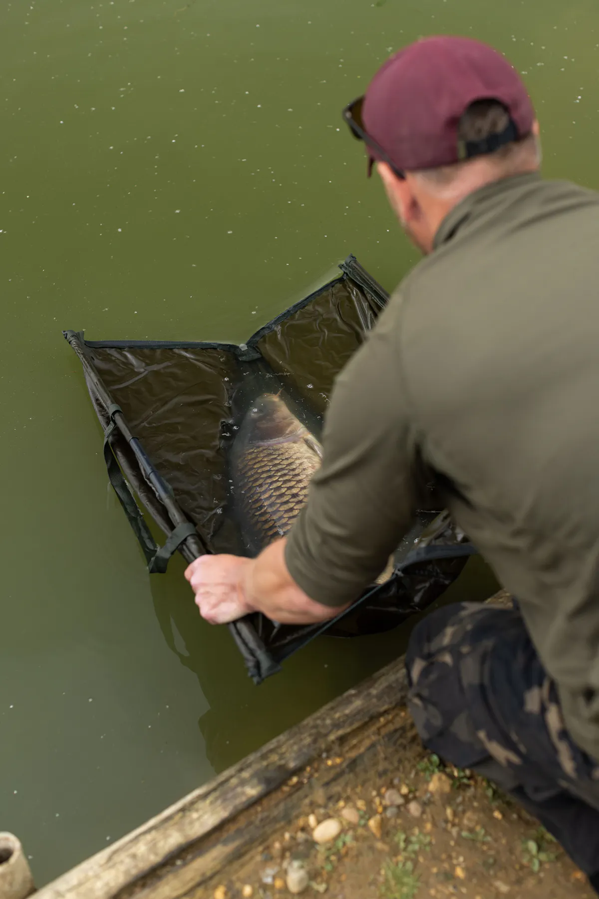 Try and fish on waters where you have a good chance of catching and can learn from your mistakes