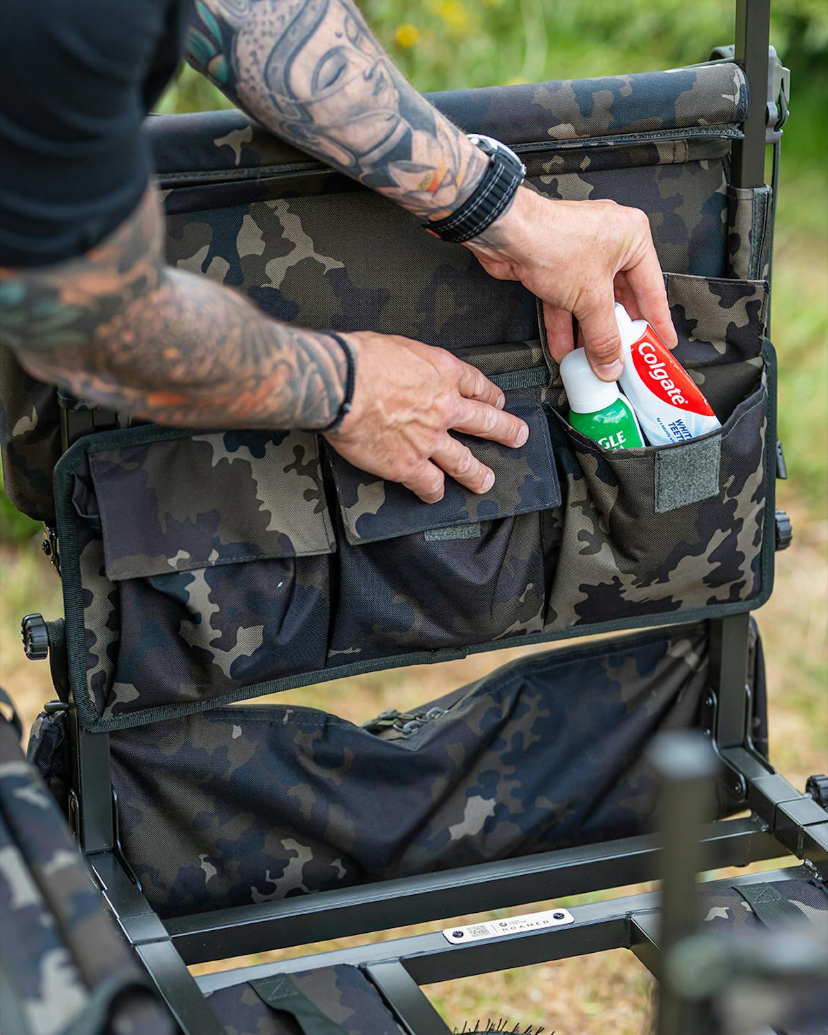 The H Frame Multi Pocket Bag is great for organising smaller essential items of kit