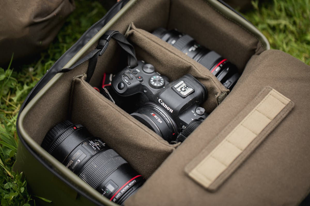 The Compac Camera Bag has removable padded dividers so you can configure it for your own kit