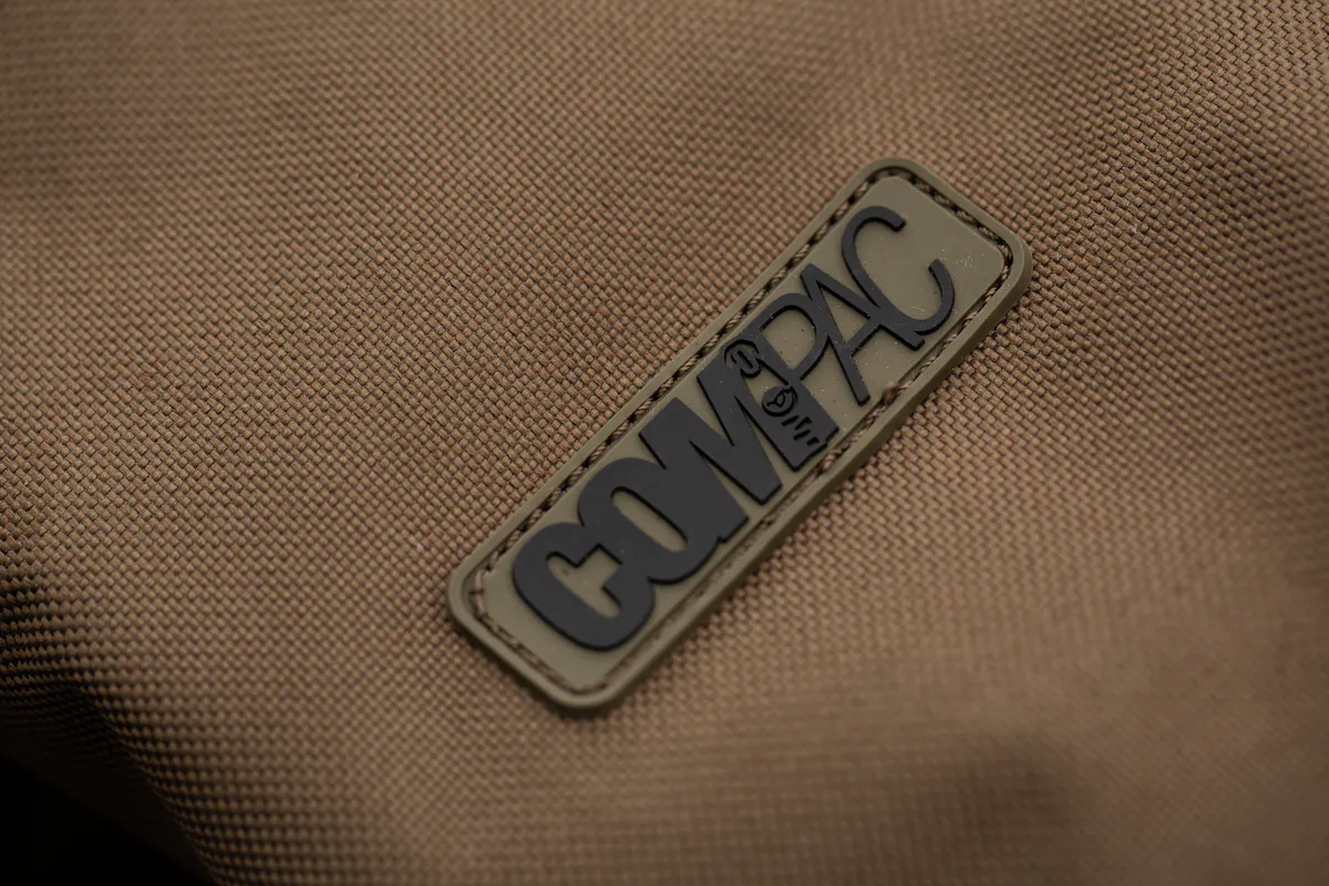 Korda Compac luggage is made from robust, durable water- resistant material that has been built to last