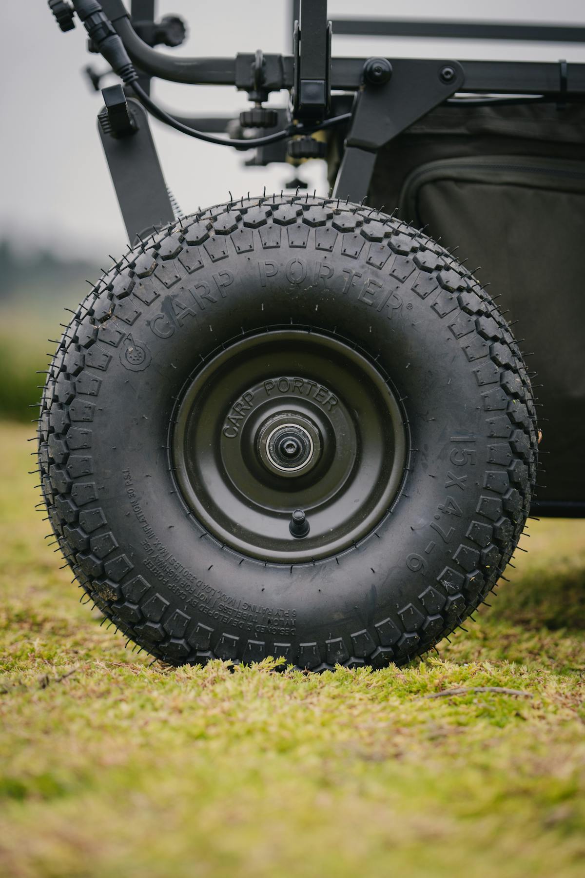 The wheels are designed to last on any terrain and are as puncture proof as possible