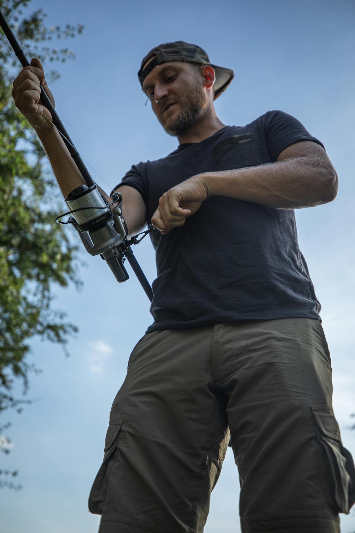 When spooling up your reels make sure you keep the line under tension - a Compac Spooling Bucket helps with this