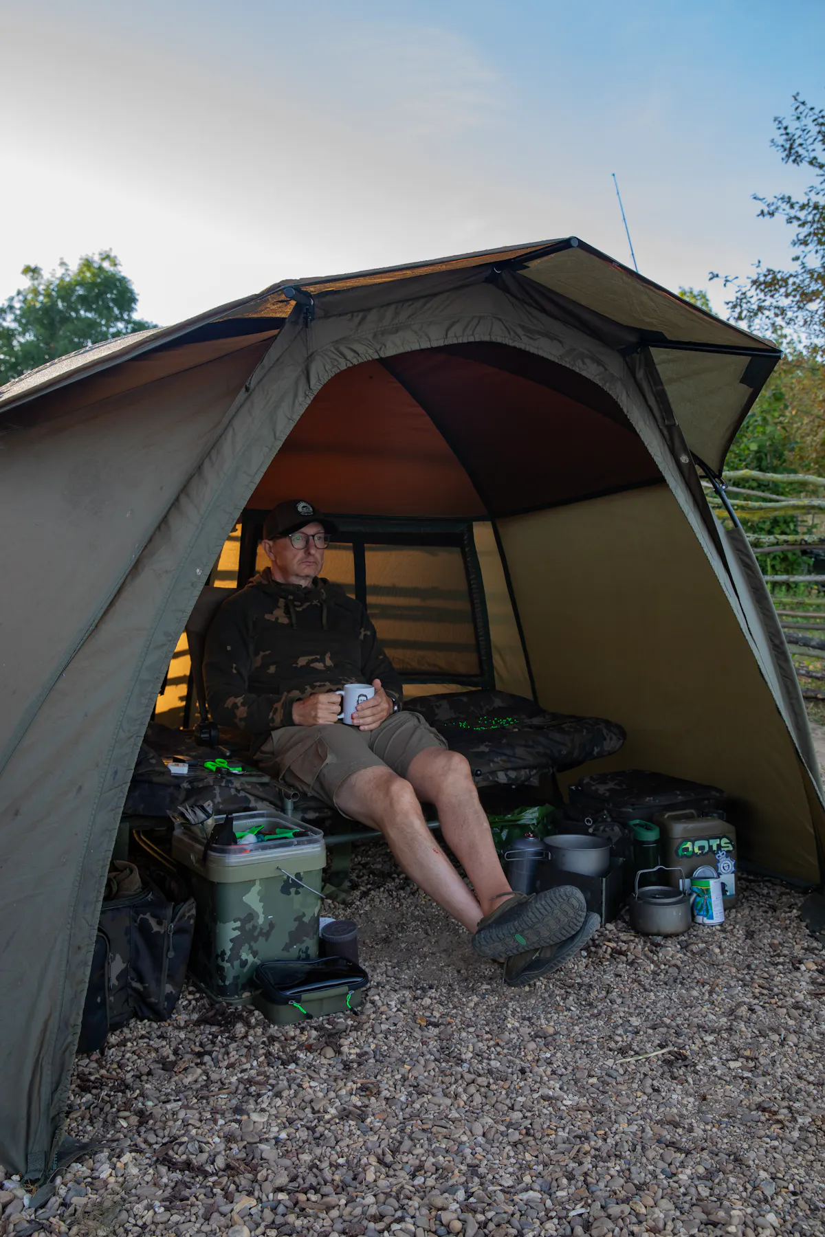 If you are regularly going to fish at night you will need a bivvy and bed chair, but you don't need to spend a fortune on them