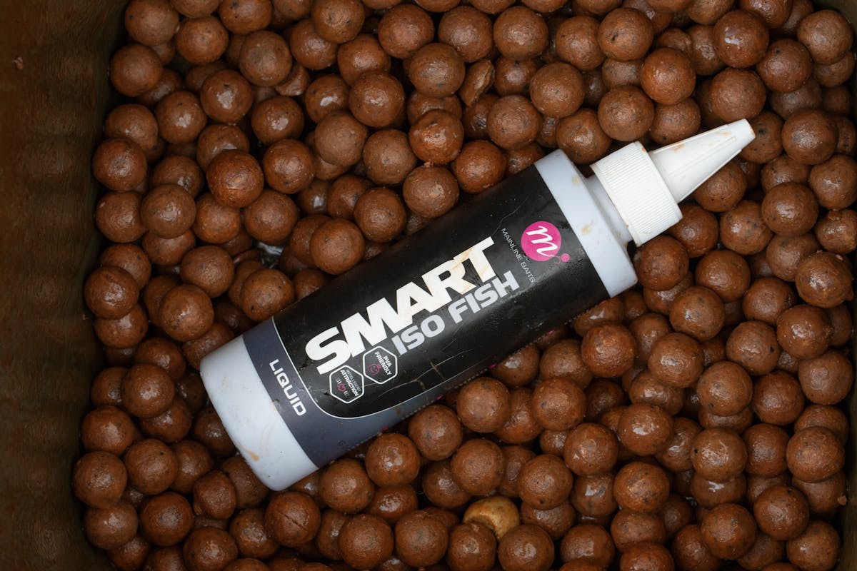 Boosting your boilies with things such as Mainline Smart Liquid can improve your catch rate and put more carp on the bank, whether targeting bigger fish or match fishing