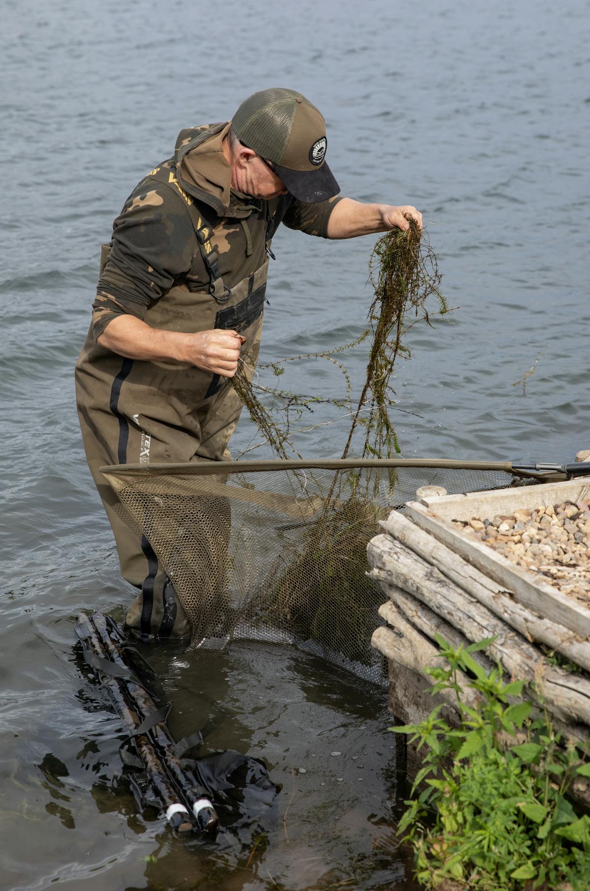 Many lakes are weedy during the summer months but the fish can still be very catchable