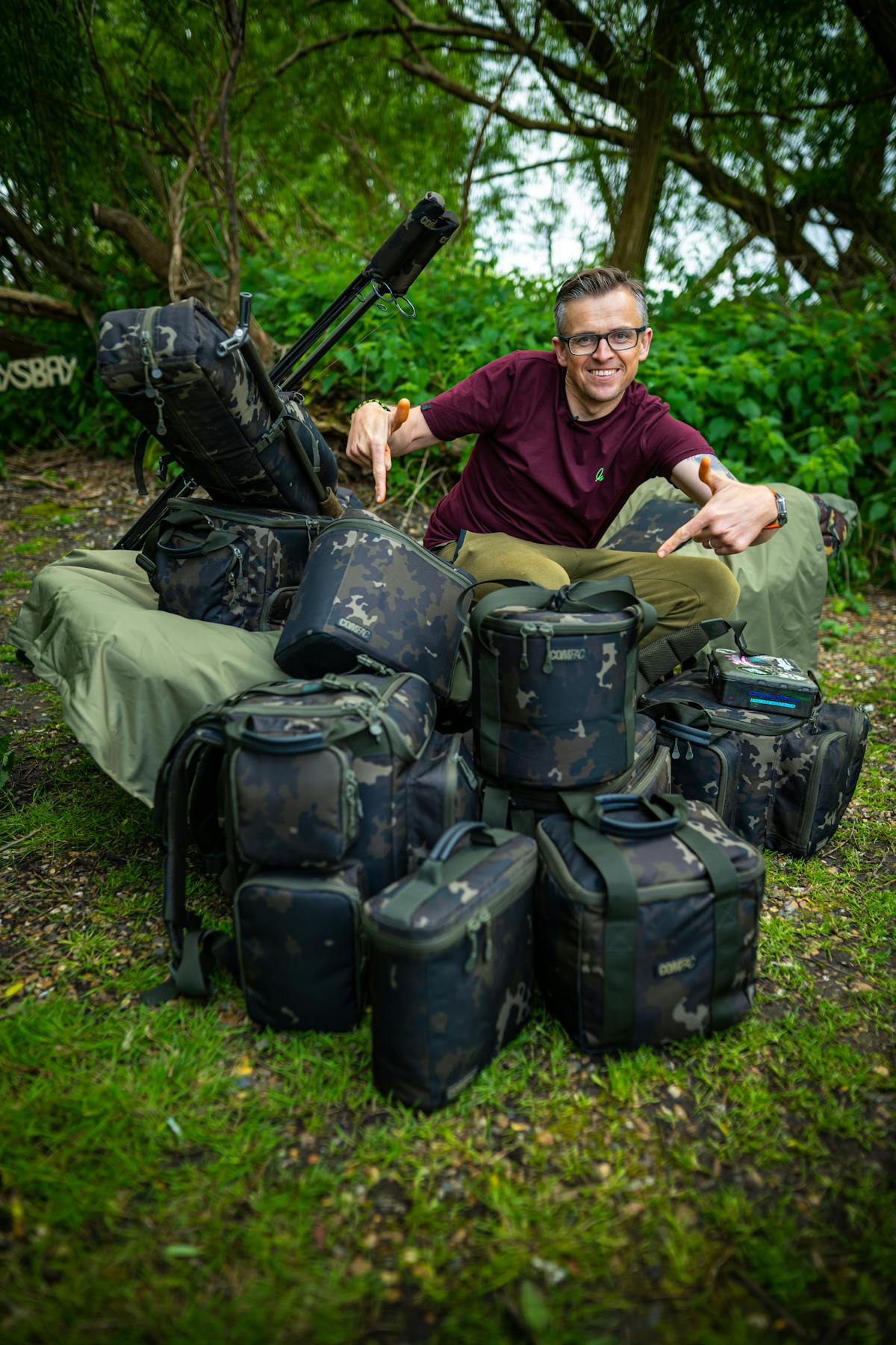 A wide range of different sized luggage and storage solutions are now available in Dark Kamo