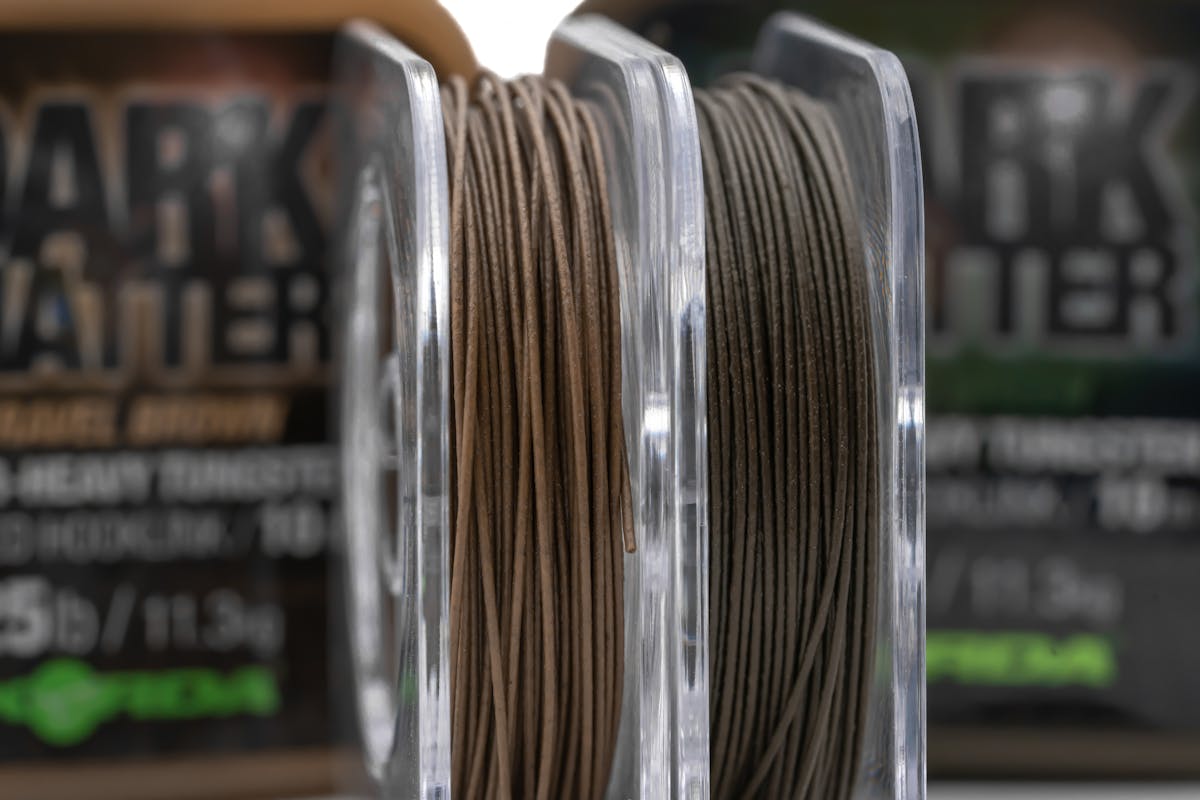 Dark Matter coated braid has a tough plastic outer that is impregnated with Tungsten to ensure it sinks very well