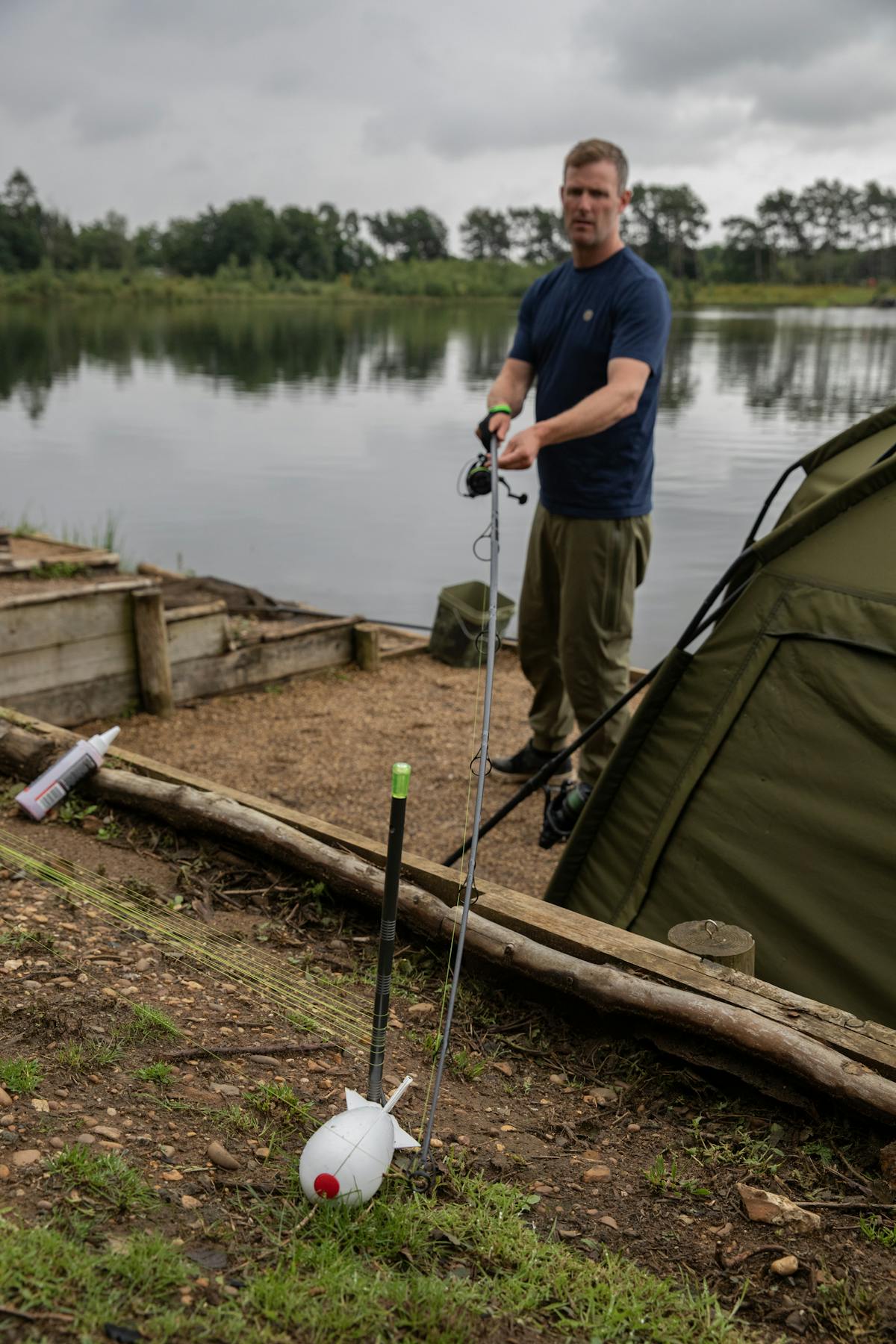Measuring your line out on the bank with Distance Sticks ensures accuracy