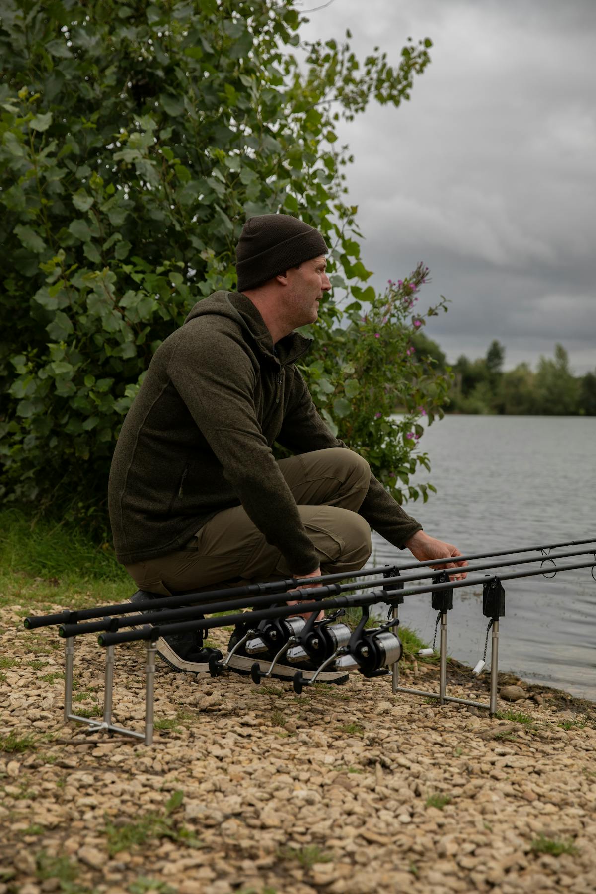 Stony or rocky ground can be difficult to get bank sticks into and also so that they are stable