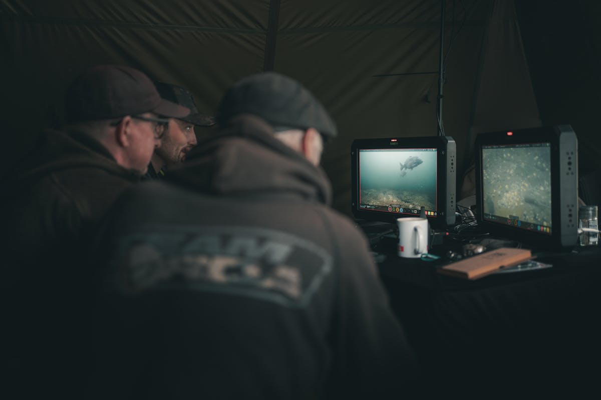 It was fascinating to see how the carp responded to different baiting patterns during Underwater filming