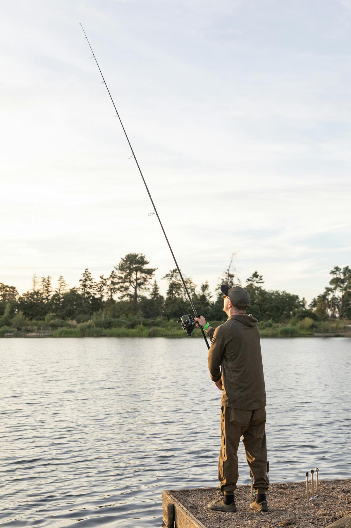 Cast out your marker float set up and feel it down to the bottom