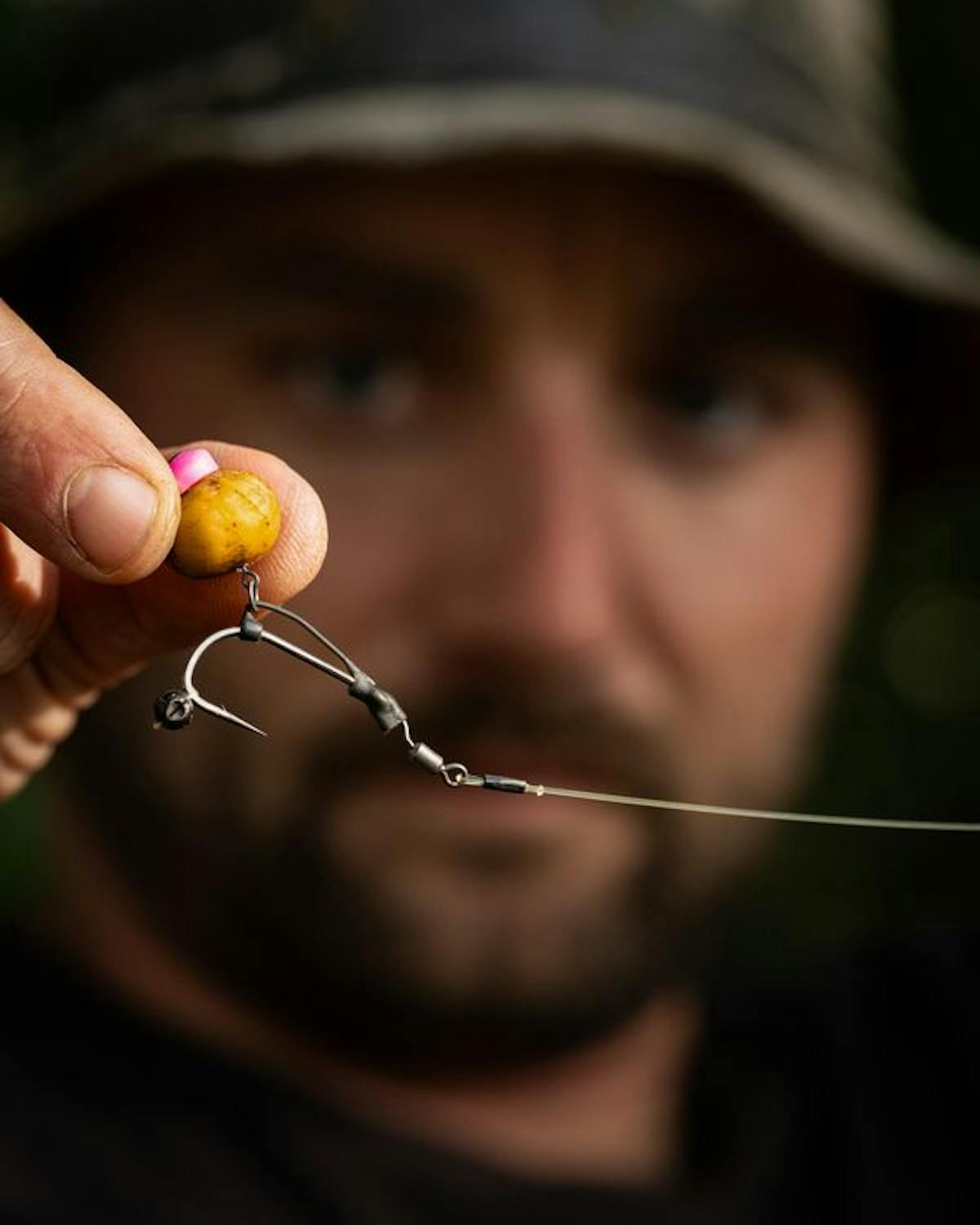 The Korda Straight Point hook can be used with a side variety of different rigs