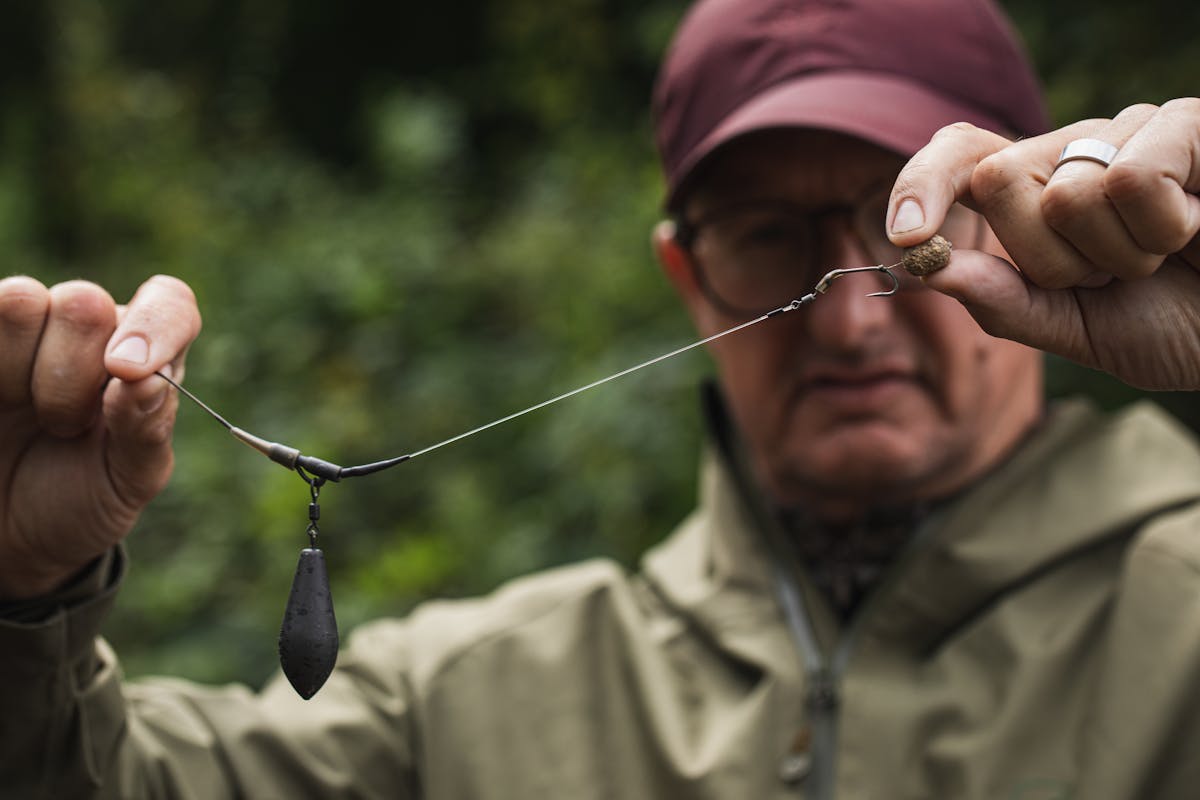 Popular set ups such as the Ronnie rig can be adapted for bottom bait fishing via the addition of a hair to give it more movement and better mechanics with this type of hook bait