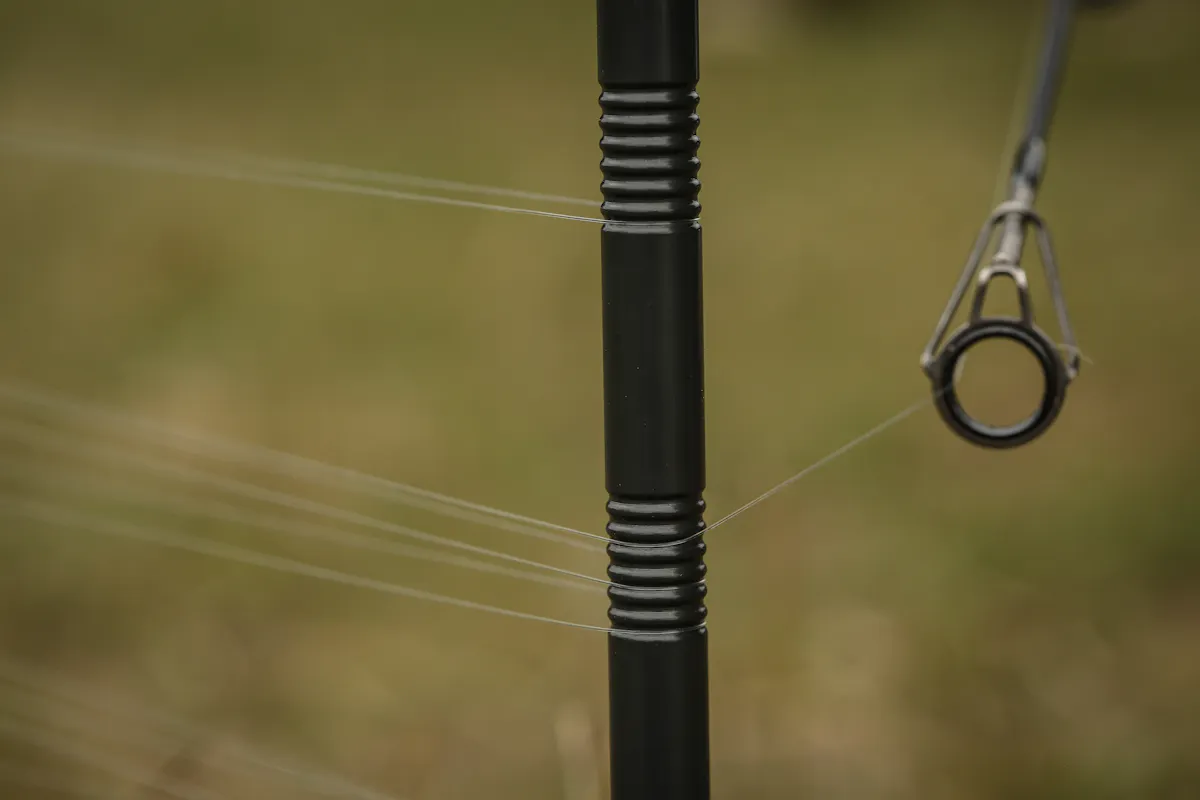 Grooves help ensure that your line stays in plas and only one coil at a time can come off when you wind your line back onto your reel