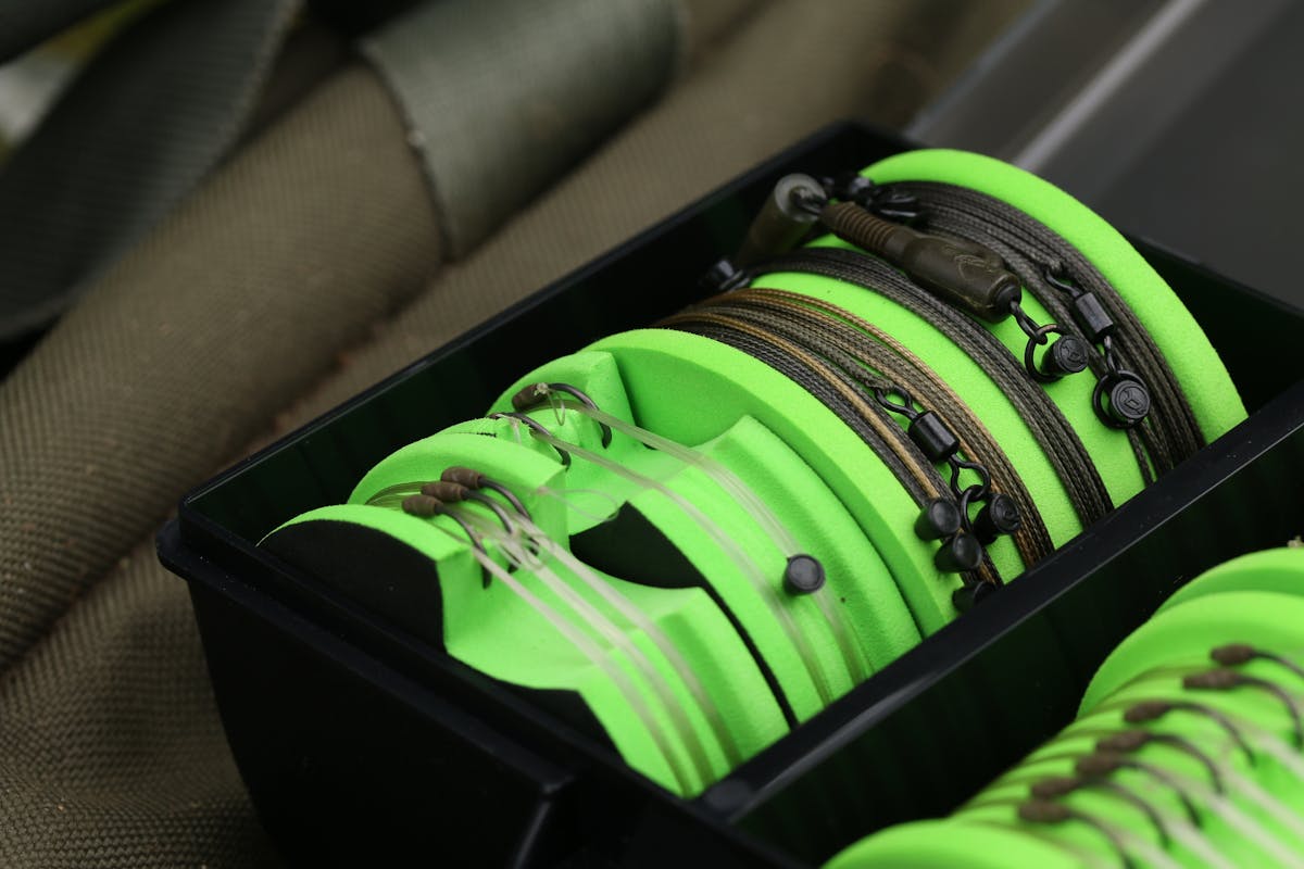 Your local tackle shop should also stock spare foam Korda Rig Spools which will fit into the Zig Box