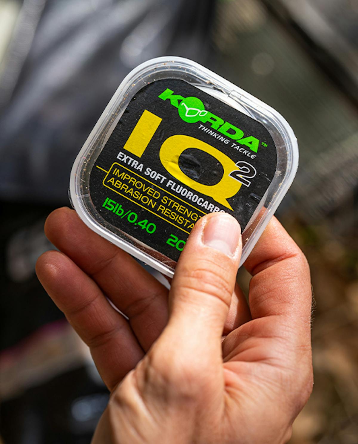 A material like Korda IQ2 is well suited to this rig