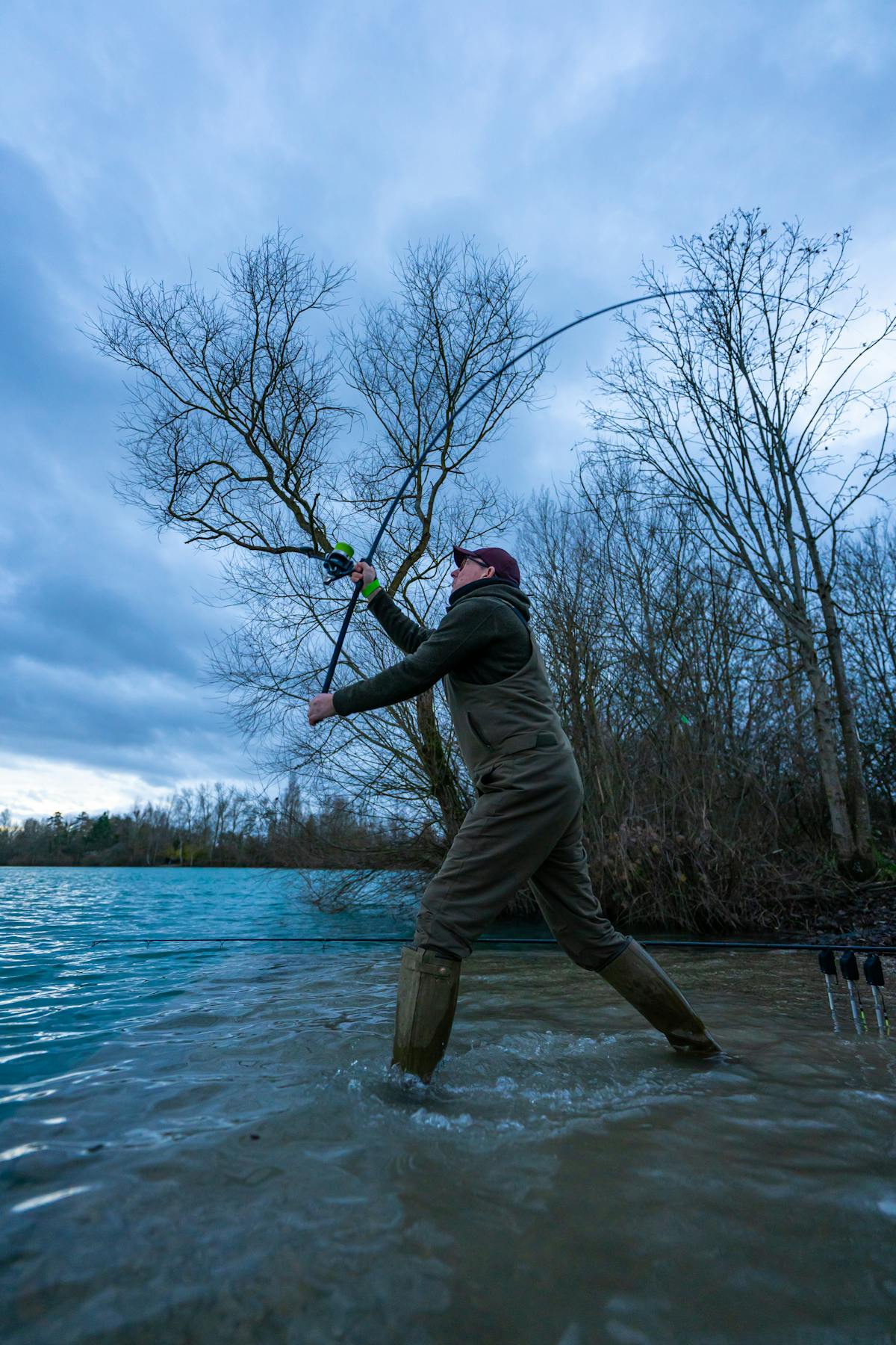 In most carp fishing situations you want to ensure that your free offerings land around your hook bait