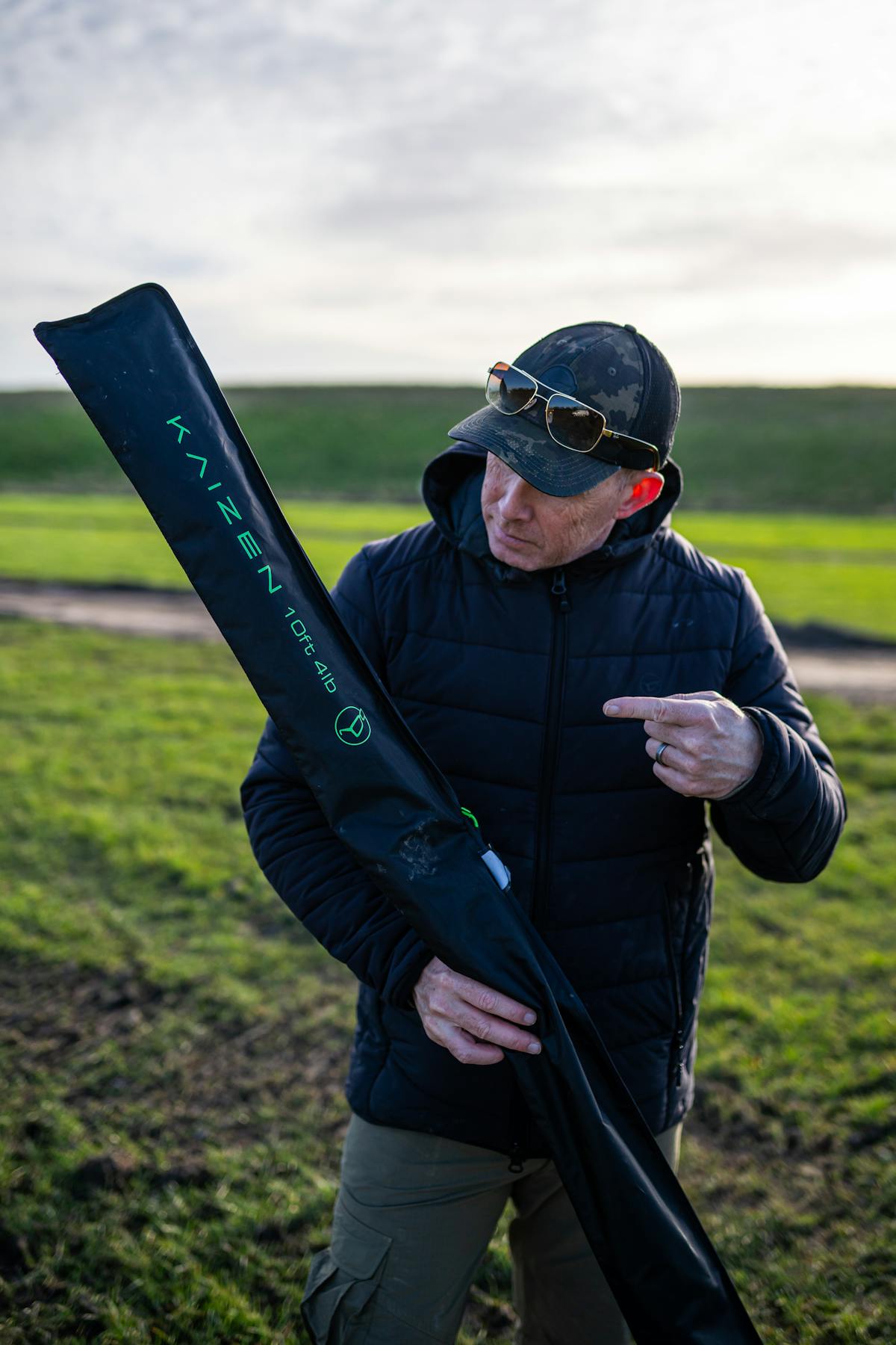 Shorter rods like the 10ft Kaizen Green models are ideal for boat fishing