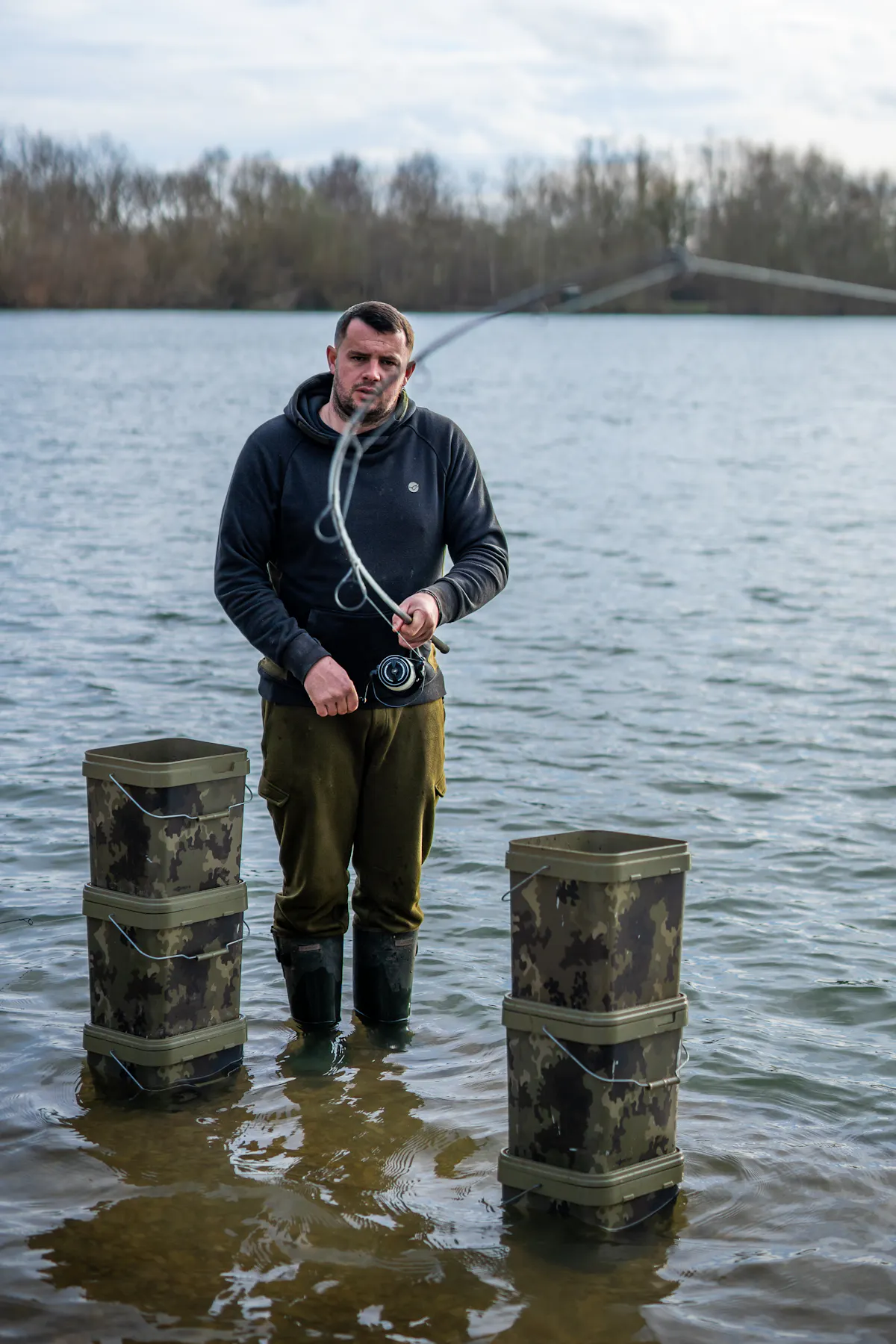 Whatever rods and reels you choose, try and pick some that will last as you progress - Tom Maker uses the Kaizen Green rods through choice (he could have a set of the flagship Platinum ones)