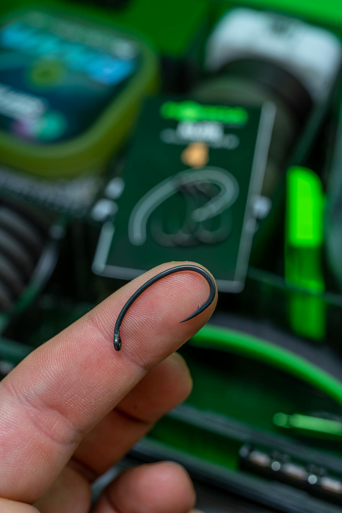 Some hooks have an eye at a very aggressive angle to help them flip over faster