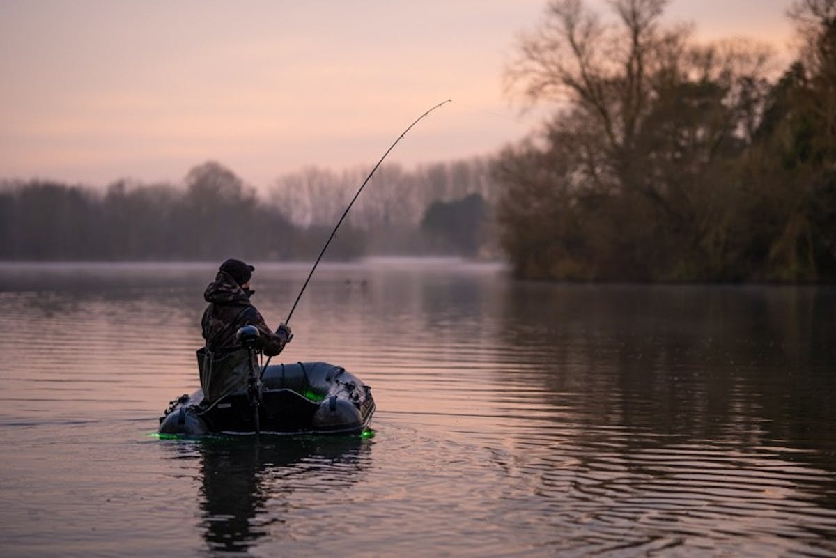 Carp anglers favour shorter rods in boats as they make things easier, such as playing fish or lowering heavy leads